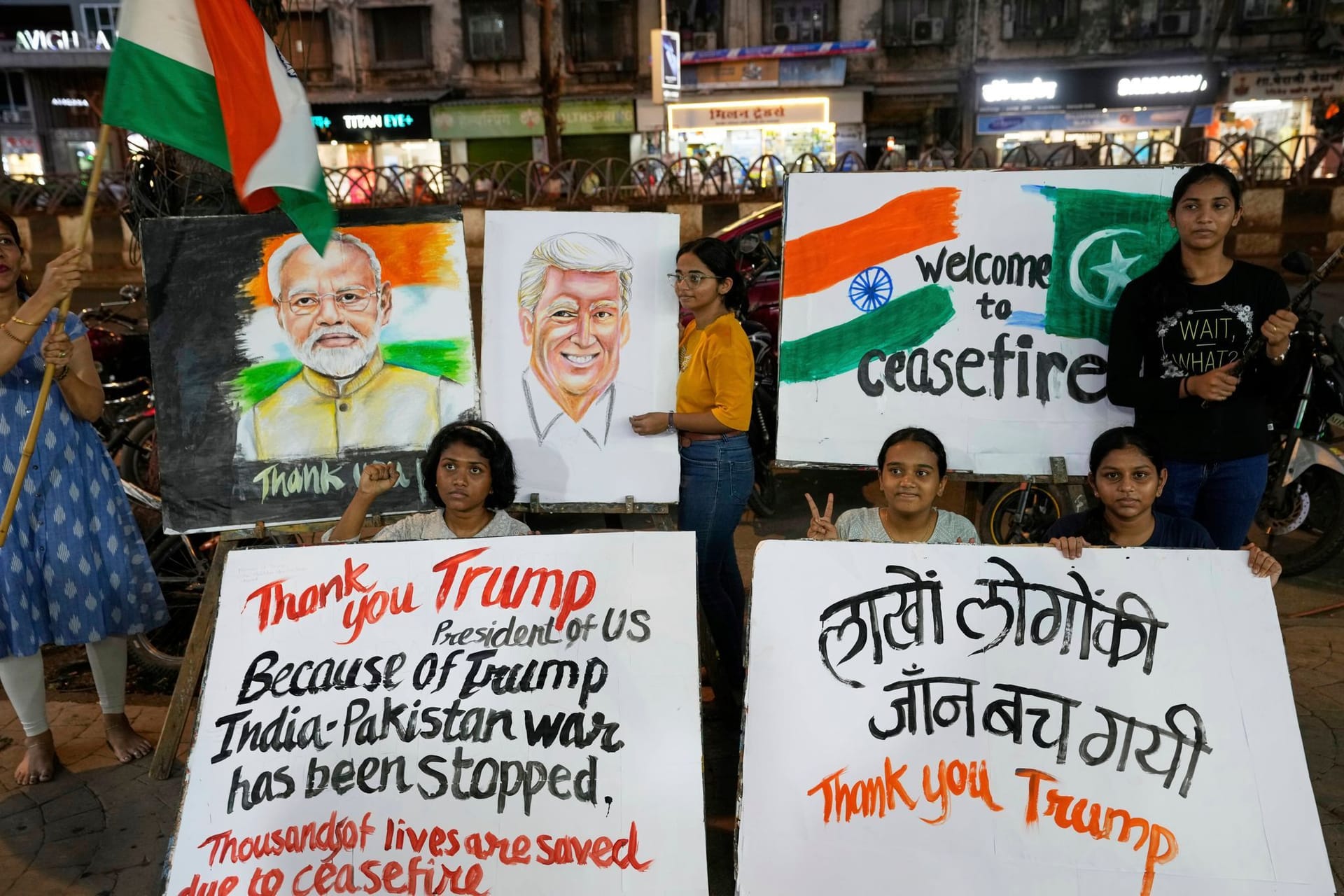 Indien und Pakistan einigen sich auf Waffenruhe