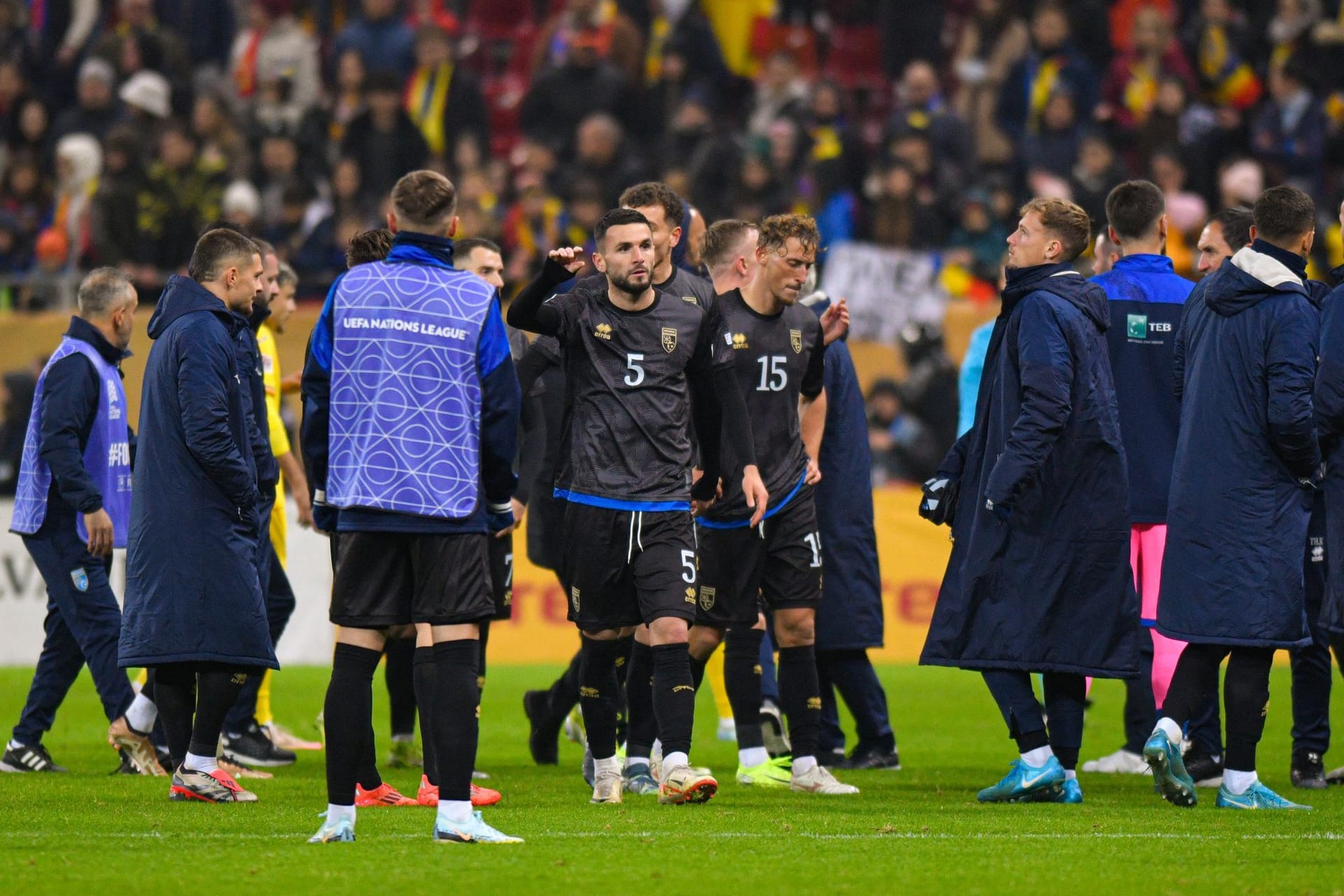 Rumänien - Kosovo - Spielabbruch