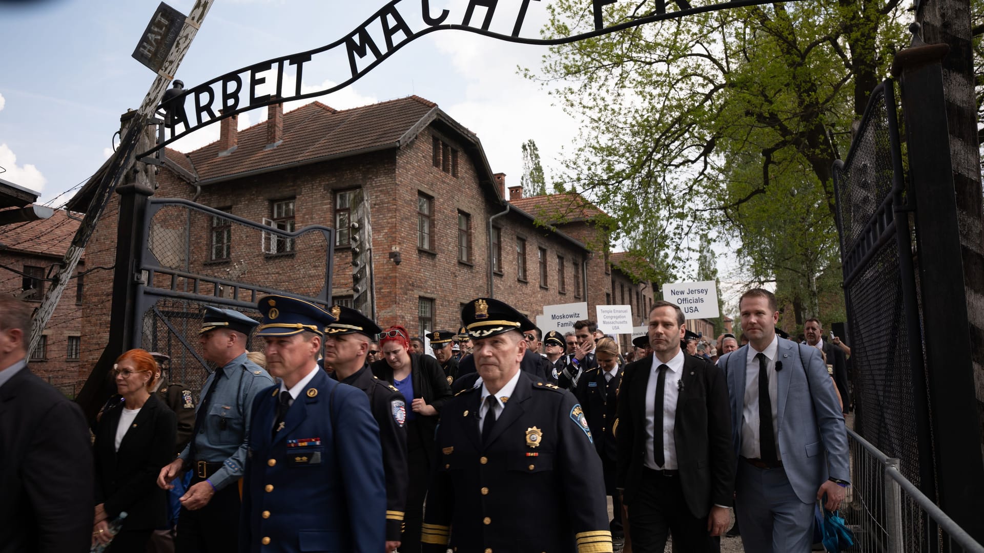 Der "Marsch der Lebenden" im April 2025.