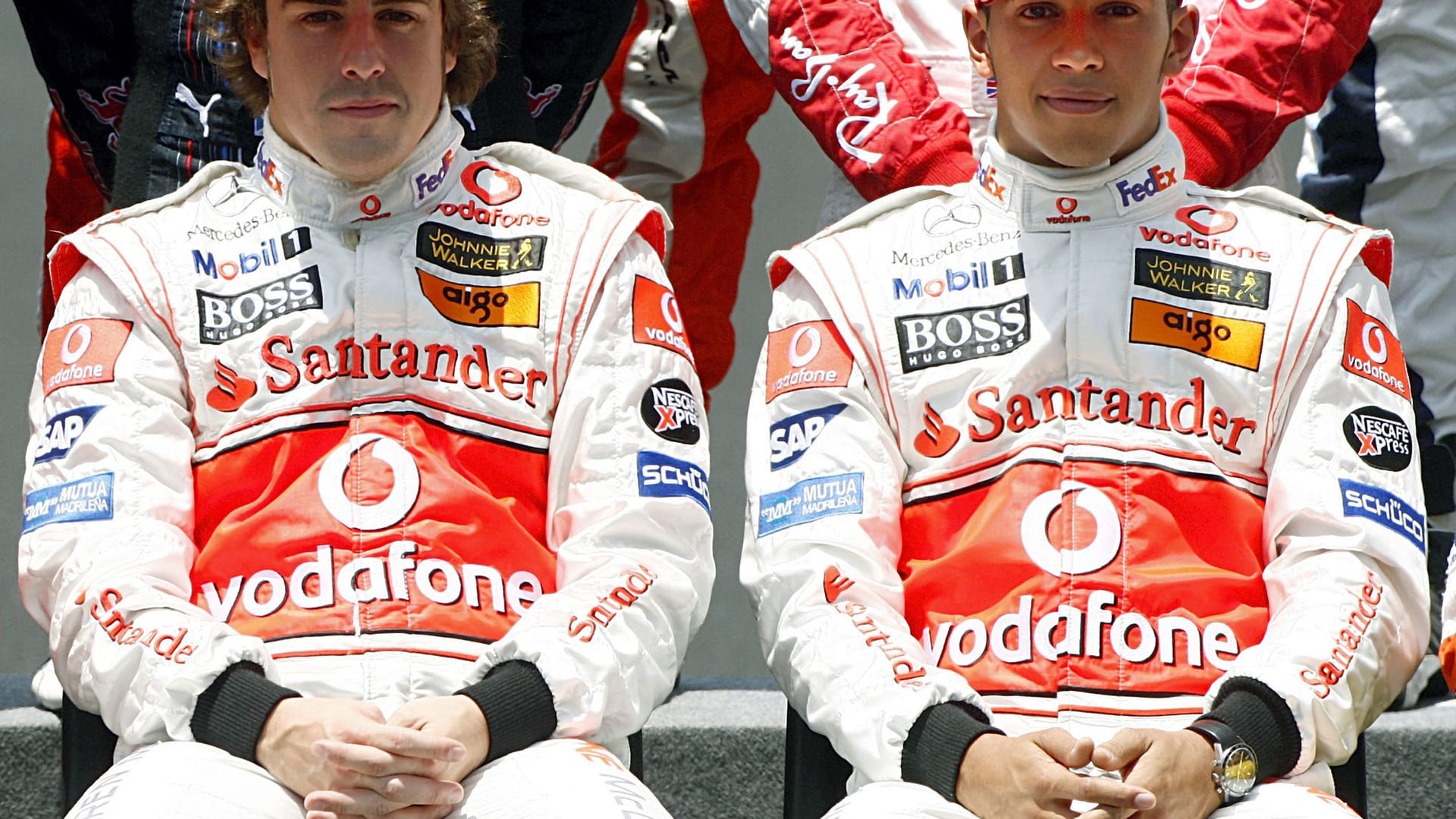 Lewis Hamilton und Fernando Alonso