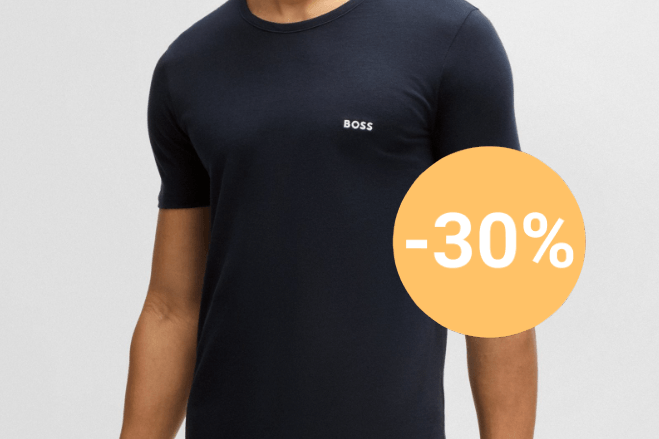 Bei Amazon gibt es jetzt T-Shirts von Hugo Boss im Set bis zu 30 Prozent günstiger.