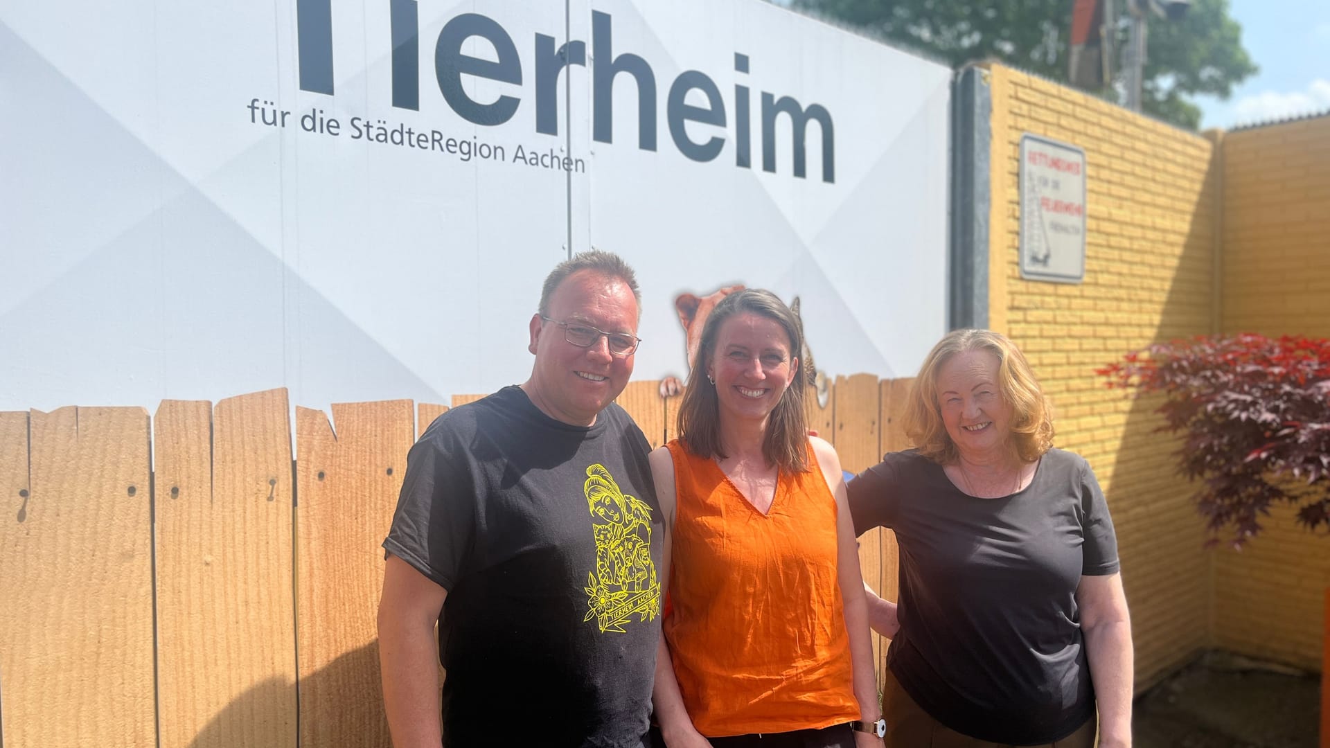 Schatzmeister Uwe Luer, Tierheim-Vorstand Stefanie Neske und Tierschutzbeauftragte Marlies Bungert (v. l. n. r.): Sie fordern mehr Unterstützung für das Tierheim.