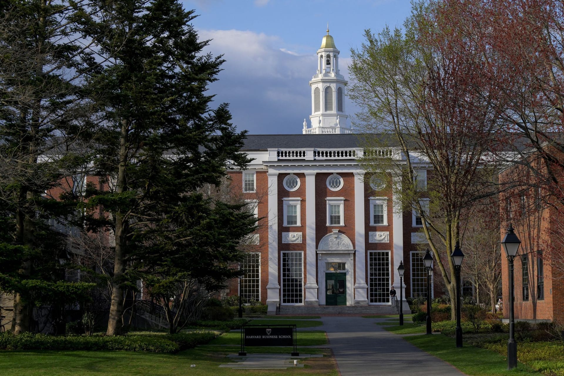 Ein Gebäude der Harvard-Universität.