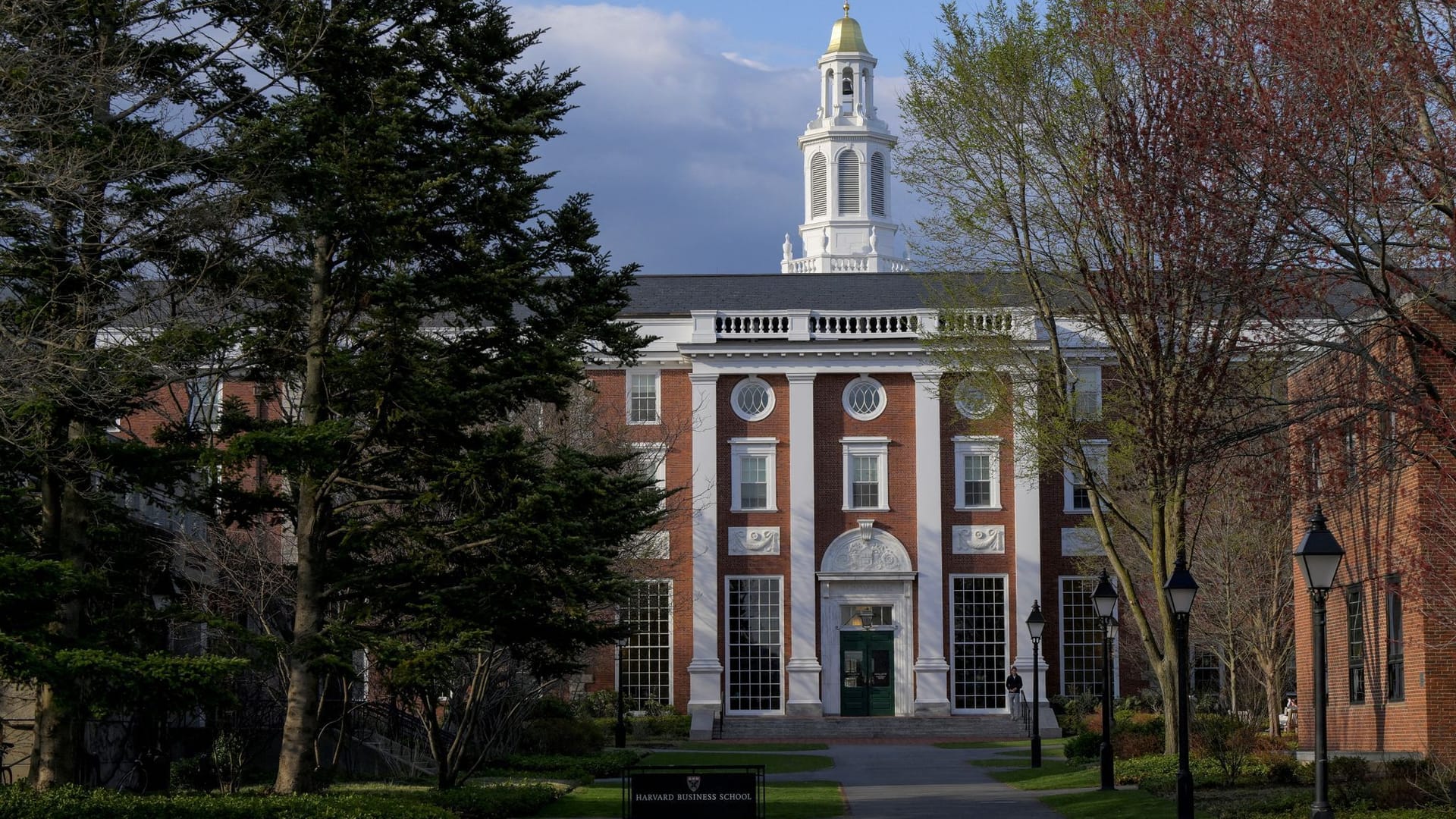 Ein Gebäude der Harvard-Universität.
