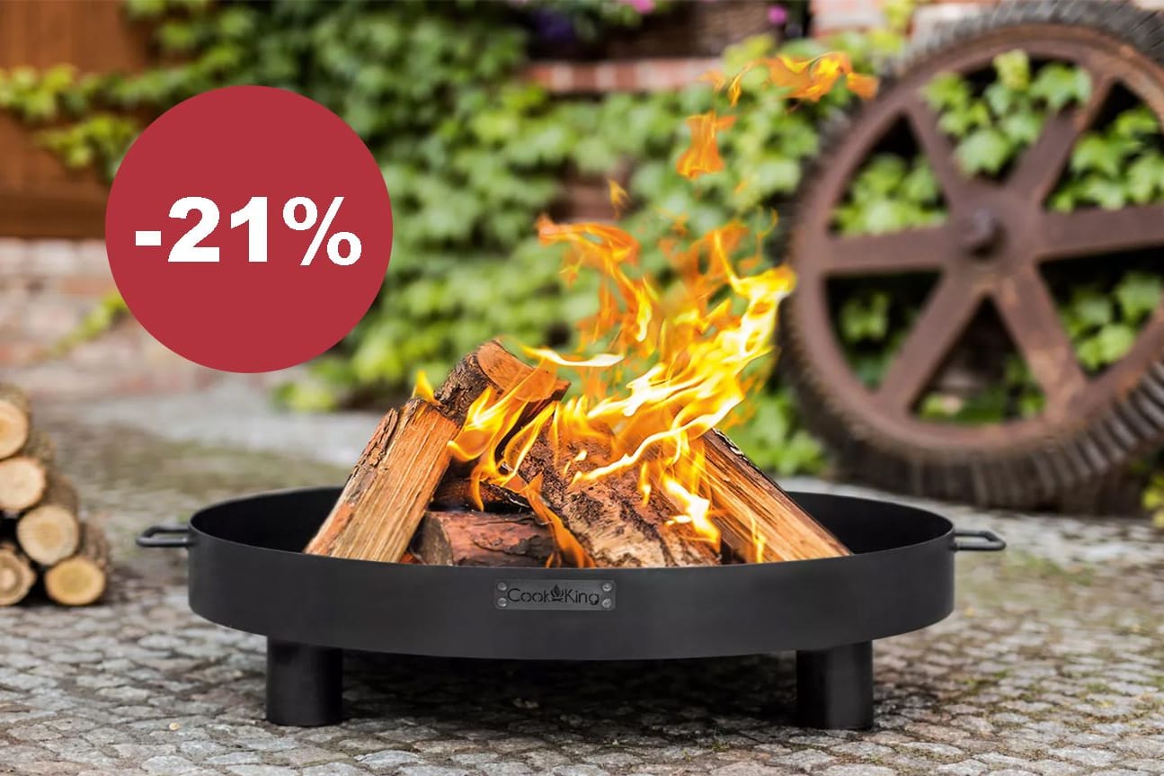 Lagerfeuer-Feeling im eigenen Garten? Mit der Tunis-Feuerschale gelingt das ganz einfach.