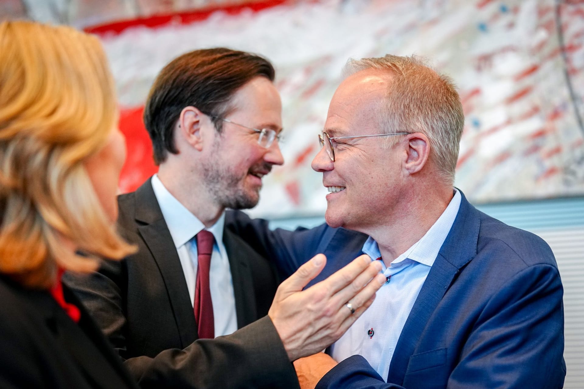 SPD-Bundestagsfraktionssitzung mit Wahl Fraktionsspitze