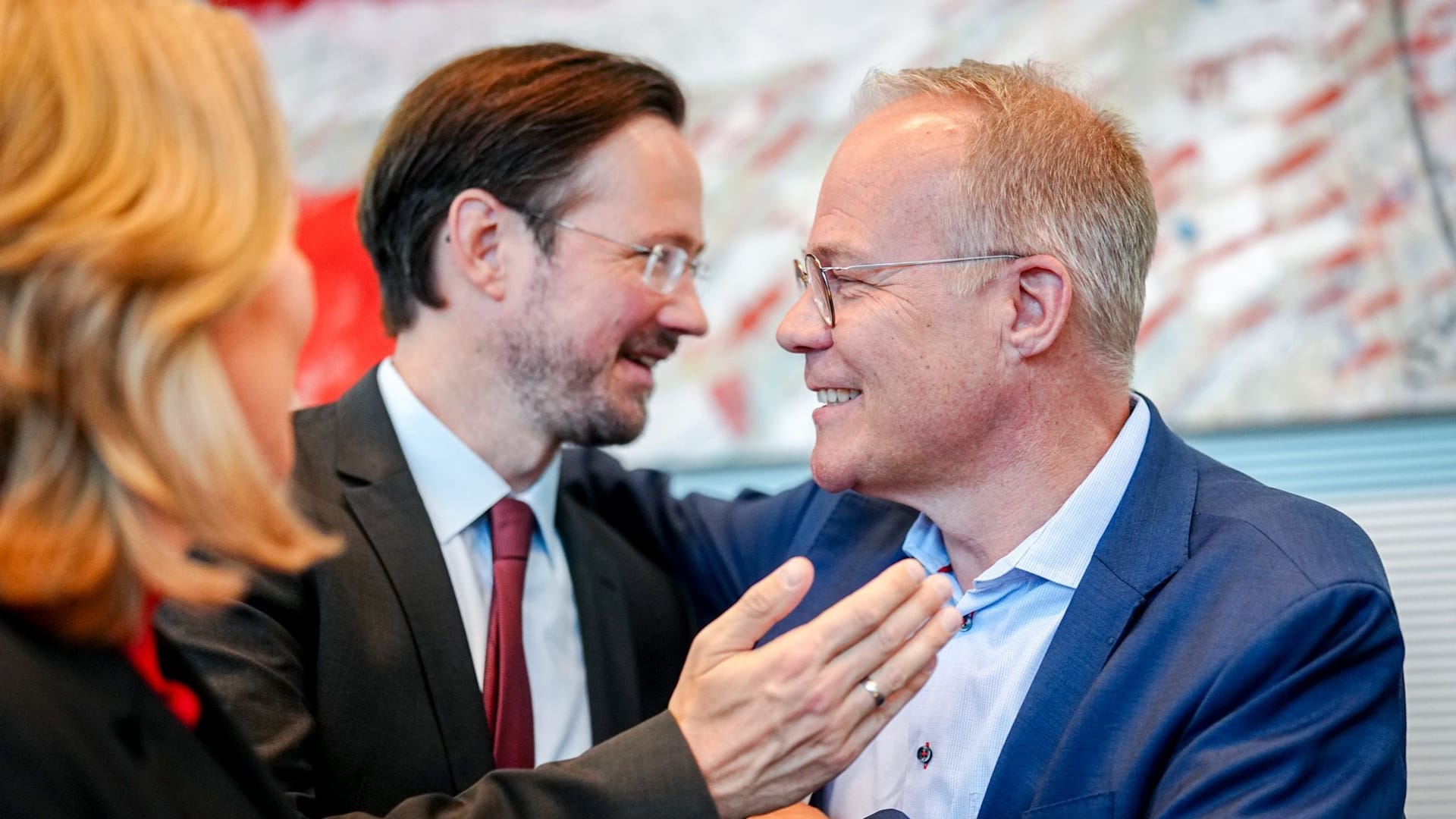 SPD-Bundestagsfraktionssitzung mit Wahl Fraktionsspitze SPD-Bundestagsfraktionssitzung mit Wahl Fraktionsspitze