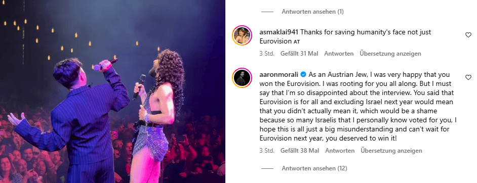 Auf dem Instagram-Account von JJ finden sich viele kritische Stimmen. Auf dem Instagram-Account von JJ finden sich viele kritische Stimmen.