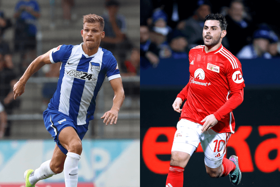 Florian Niederlechner (l.) und Kevin Volland (r.): In der kommenden Saison gehen sie gemeinsam für 1860 München auf Torejagd.