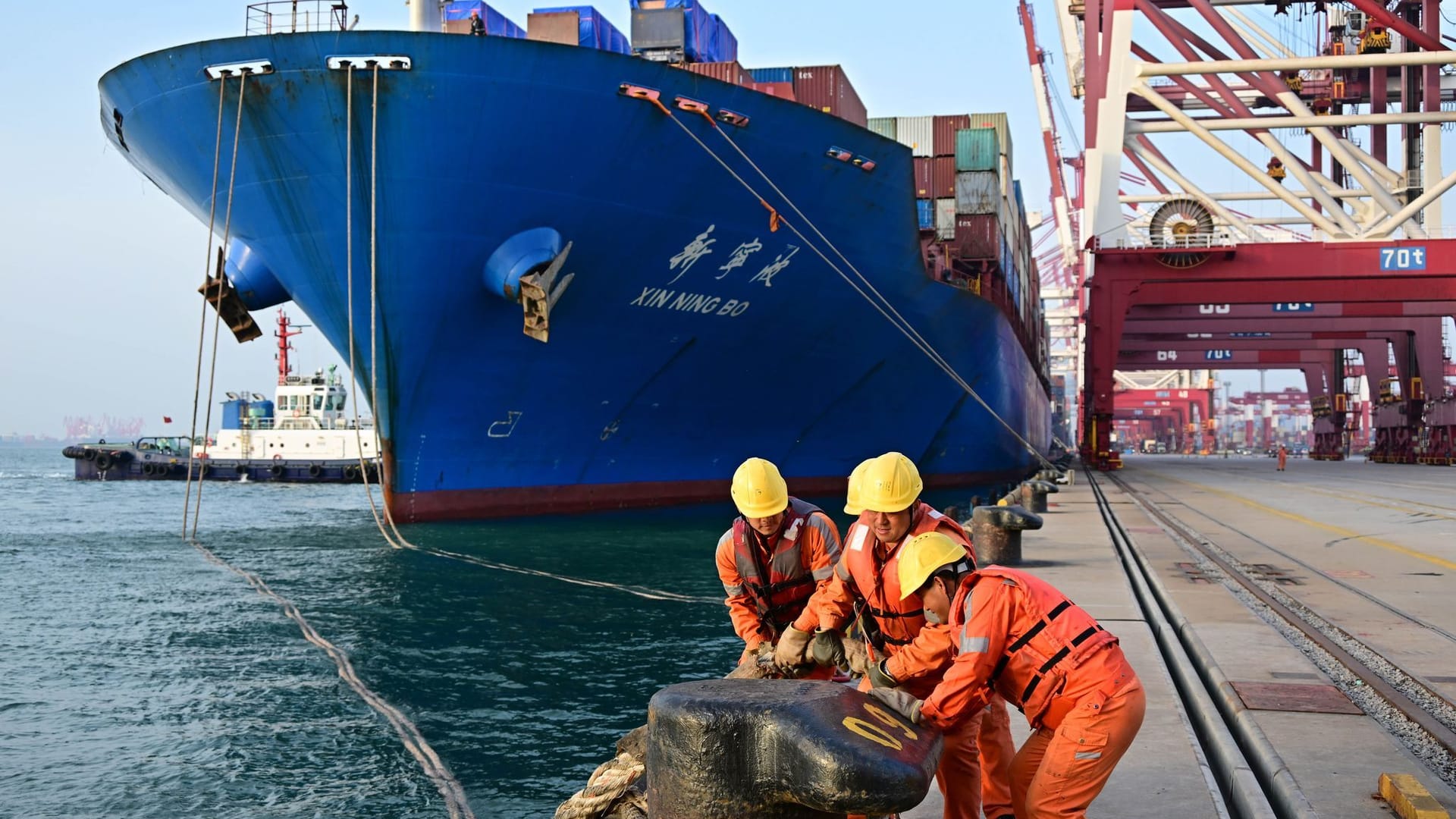 Hafen von Qingdao