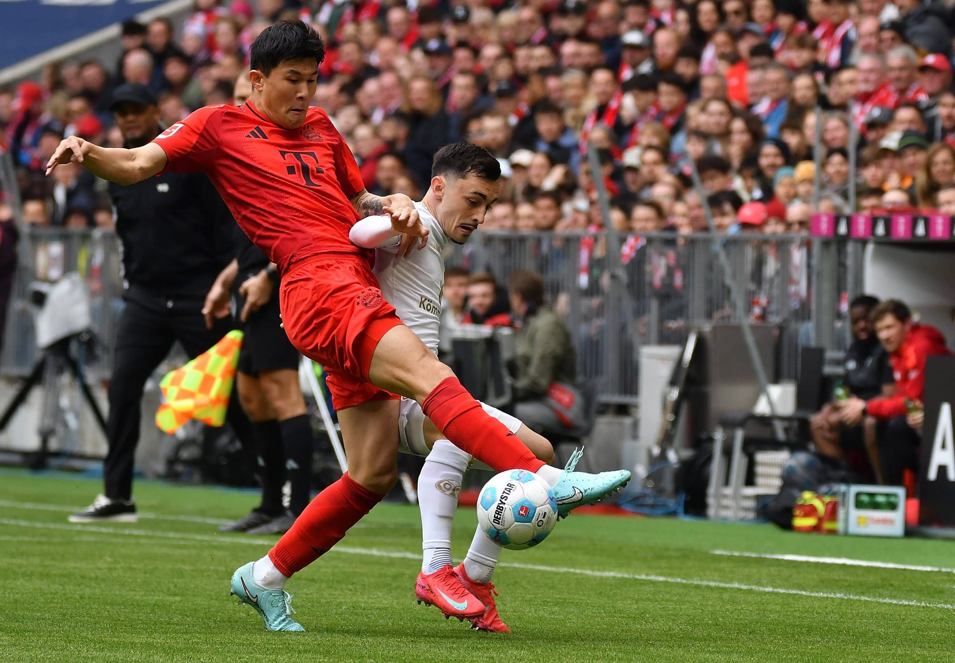 Min-jae Kim: Er konnte die Bayern-Bosse wohl bislang nicht überzeugen.