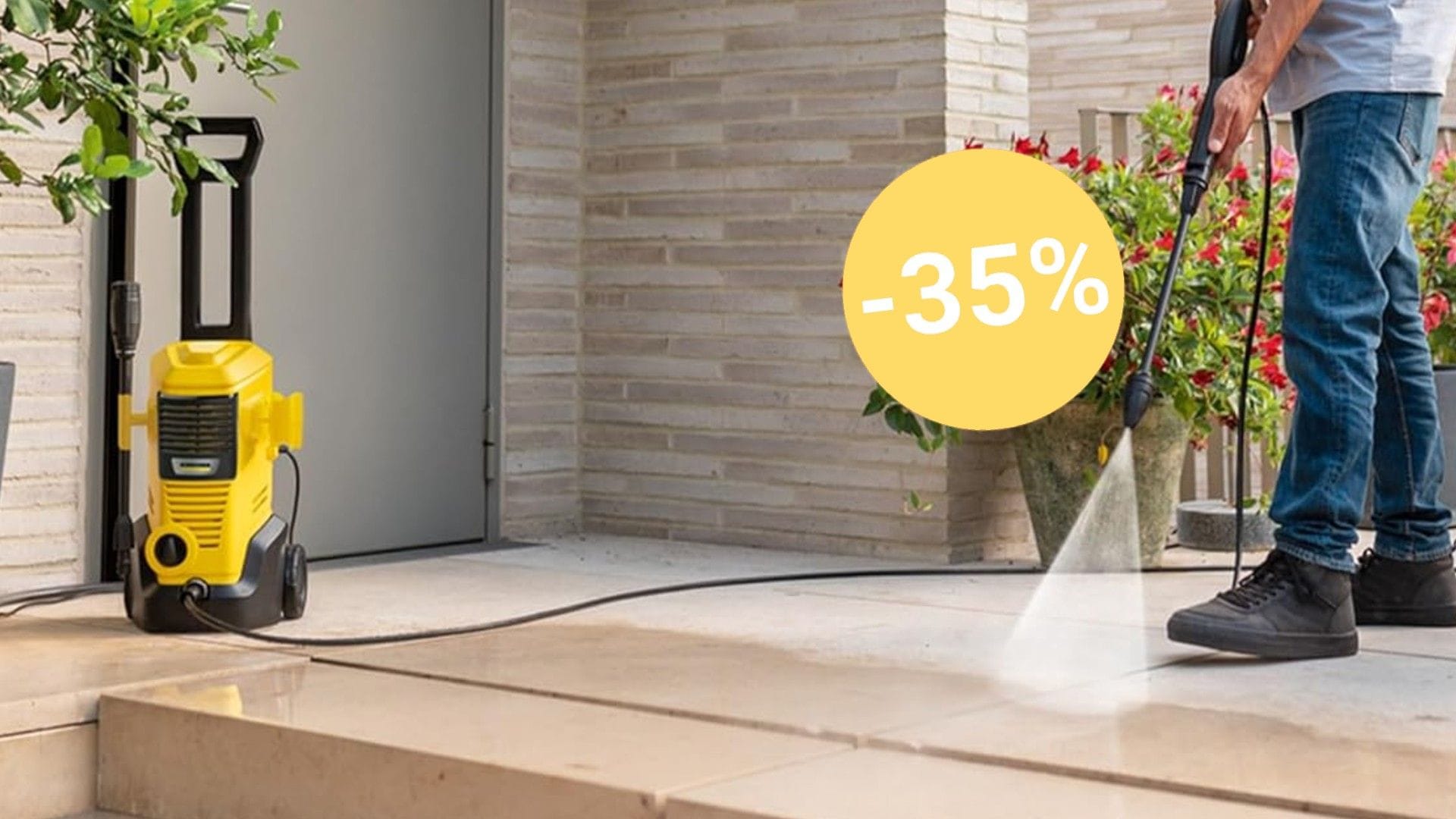 Amazon bietet einen Hochdruckreiniger von Kärcher zum bisherigen Bestpreis an.
