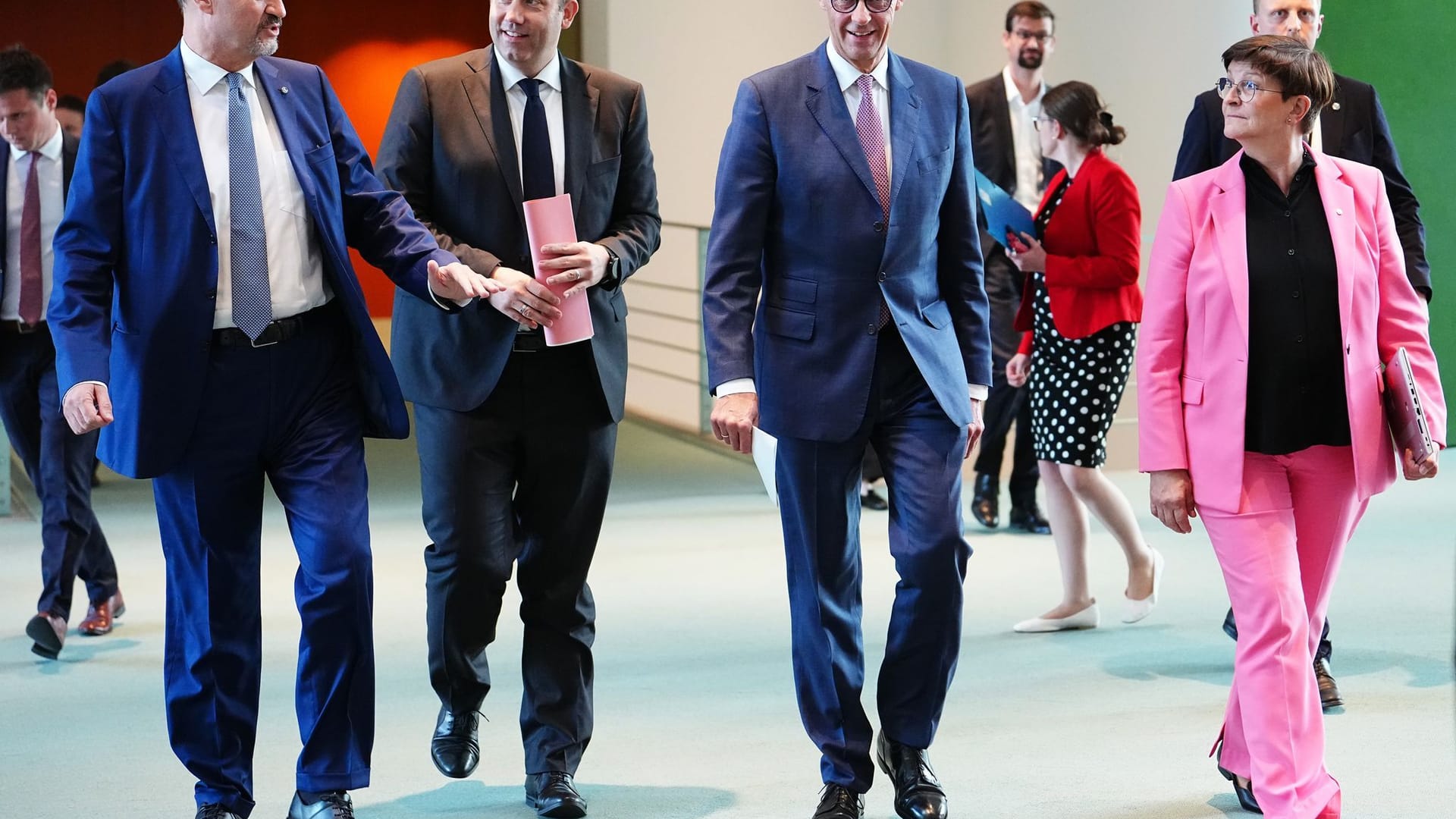 Erste Sitzung des Koalitionsausschusses von Union und SPD Erste Sitzung des Koalitionsausschusses von Union und SPD