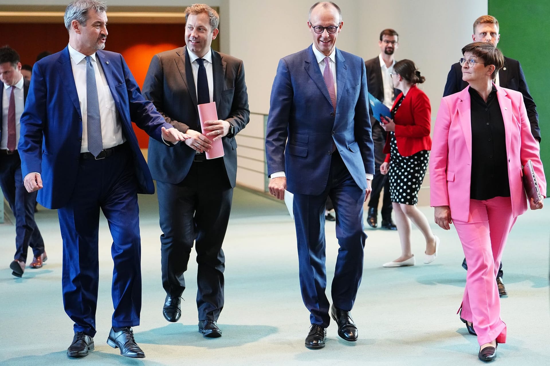 Erste Sitzung des Koalitionsausschusses von Union und SPD