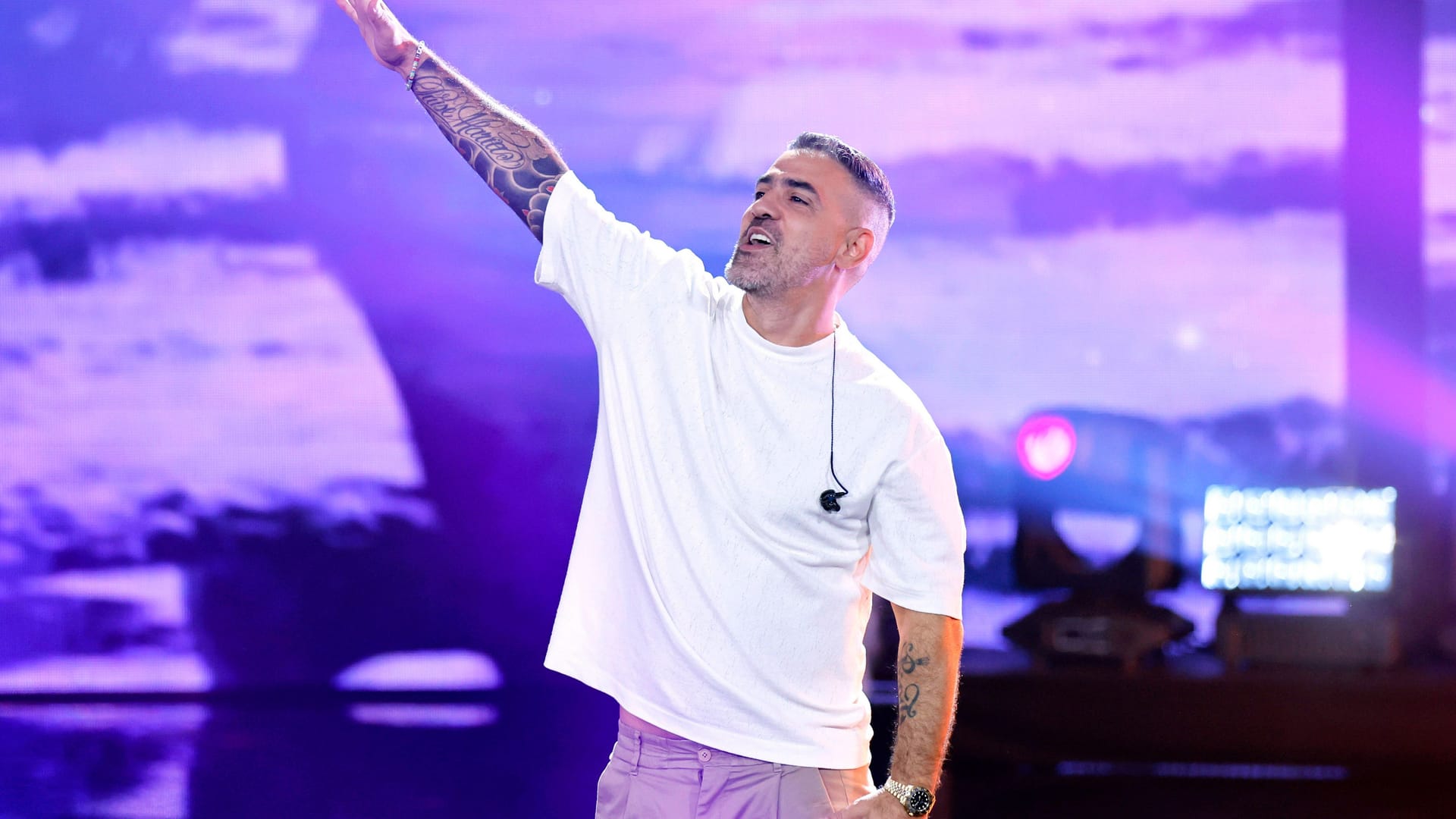 Rapper Bushido (Archivbild): Er spielt ein weiteres Konzert in Berlin.