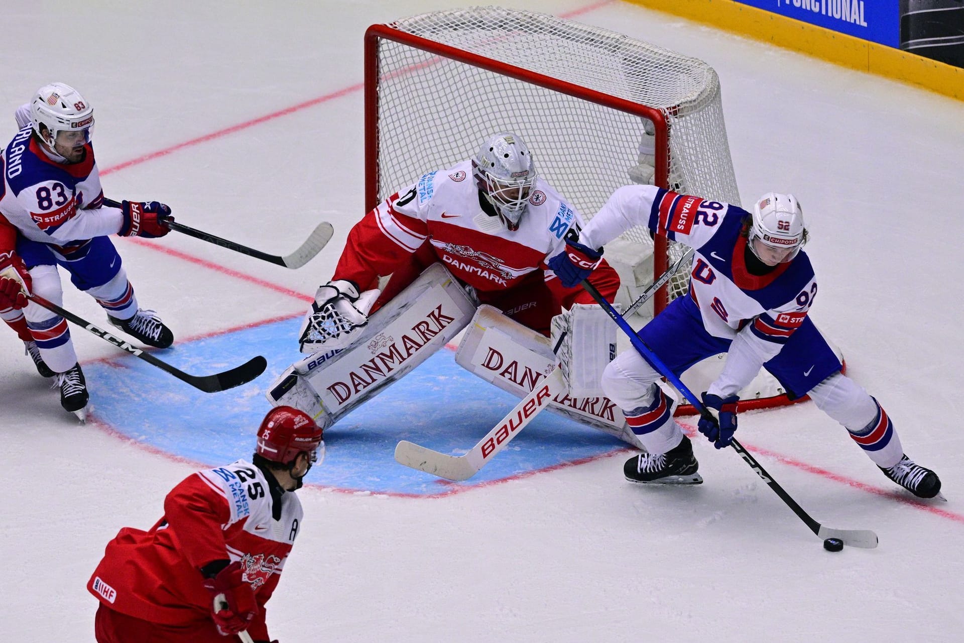 Eishockey-WM: Dänemark - USA
