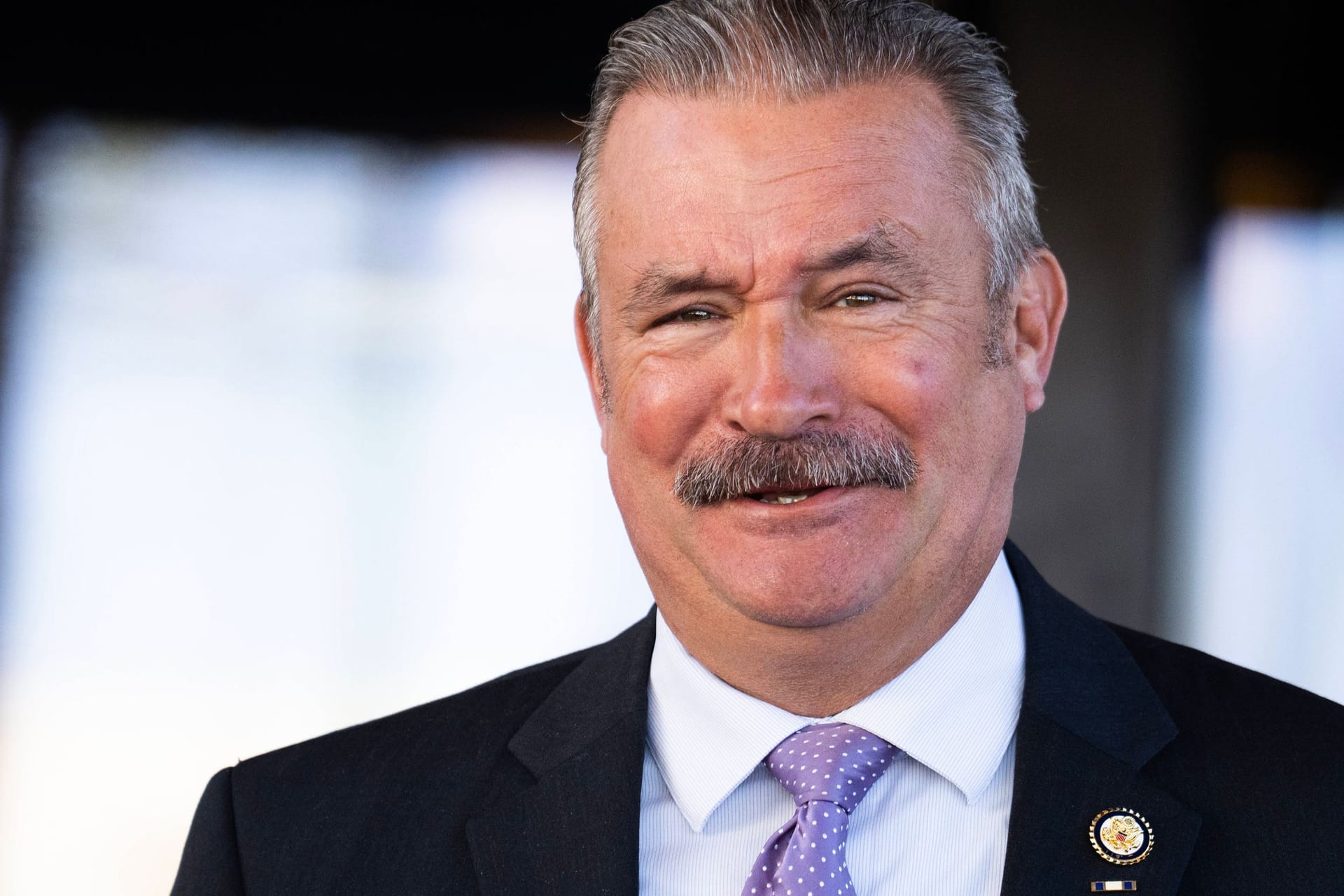 Der republikanische Abgeordnete Don Bacon vor dem Kapitol in Washington, D.C.