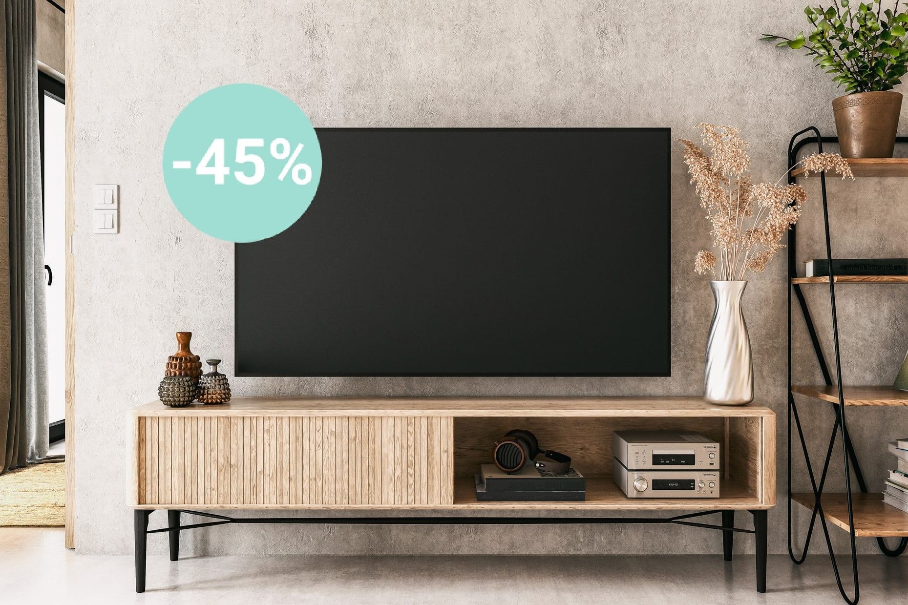 Discounter-Schnäppchen: Den 55-Zoll-Fernseher von LG ergattern Sie bei Lidl zum Rekord-Tiefpreis. (Symbolbild)