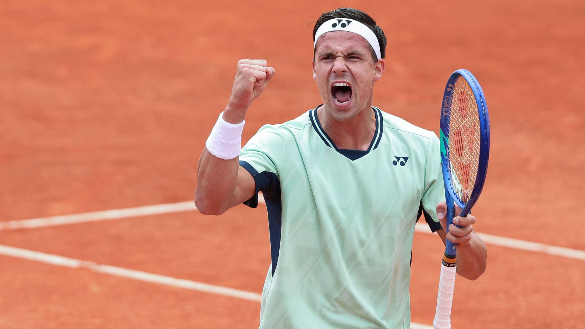 Daniel Altmaier: Der deutsche Tennisprofi setzte sich bei den French Open überraschend gegen Taylor Fritz durch.