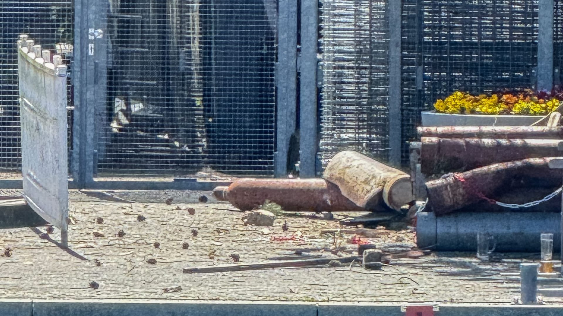 Explosion im Hafen von Niendorf