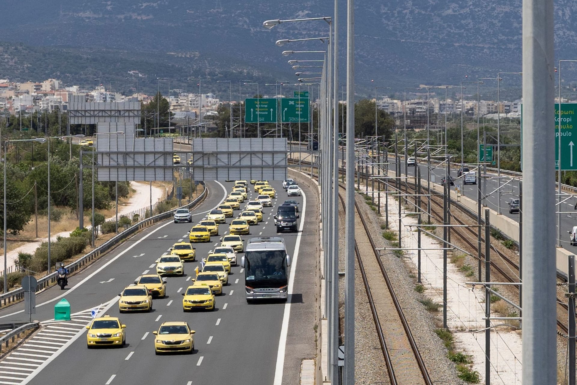 48-stündiger Taxi-Streik in Athen