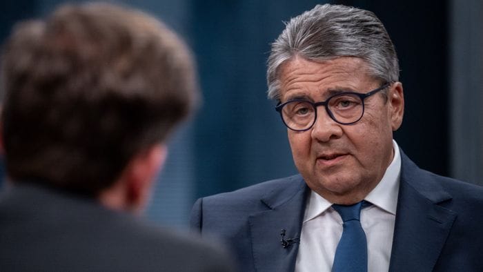 Sigmar Gabriel bezeichnet das AfD-Lob von US-Regierungsvertretern als "irre Propaganda".