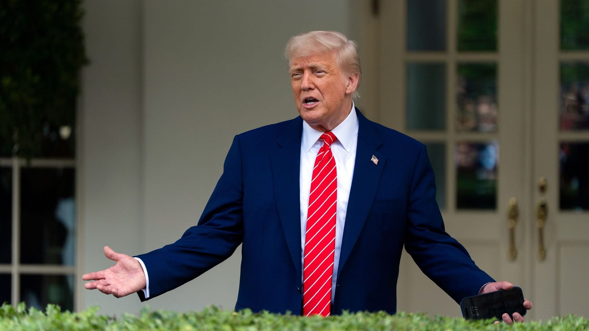 US-Präsident Donald Trump gratulierte dem neuen Papst.