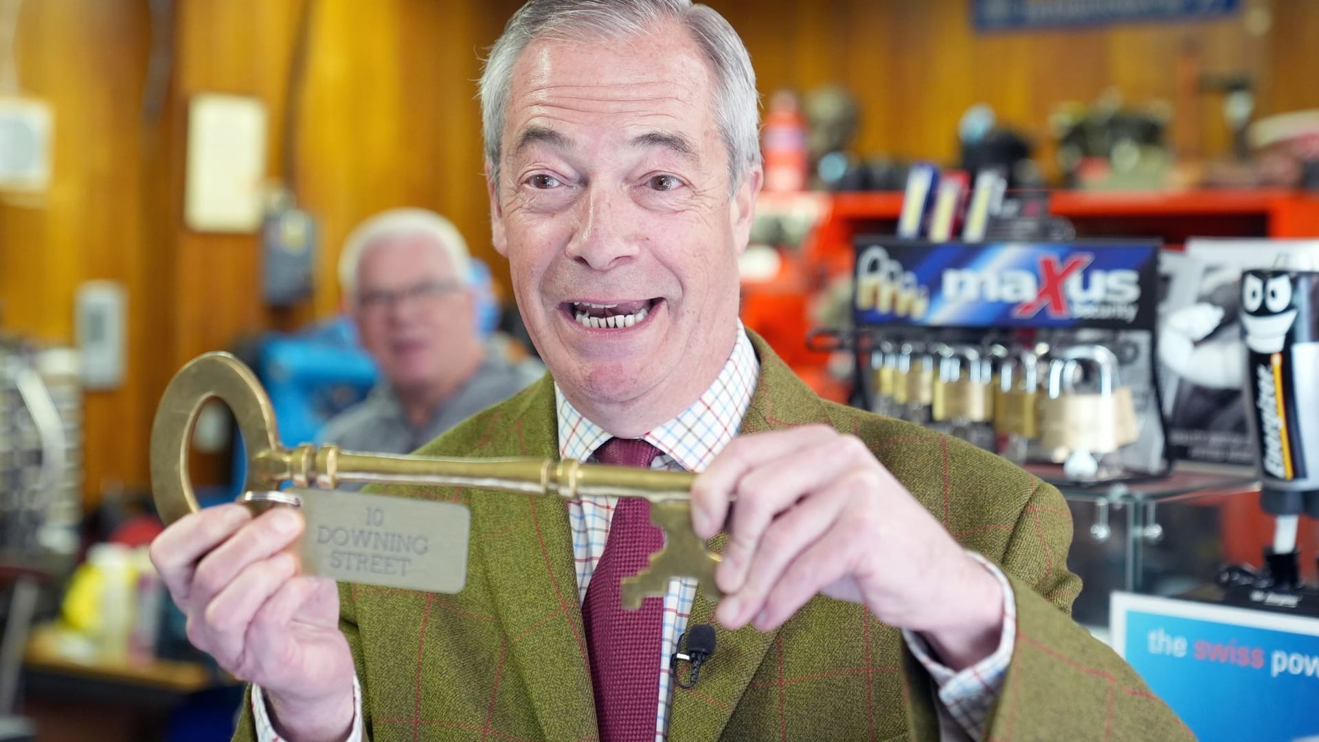 Wahlkampf Großbritannien - Nigel Farage Wahlkampf Großbritannien - Nigel Farage
