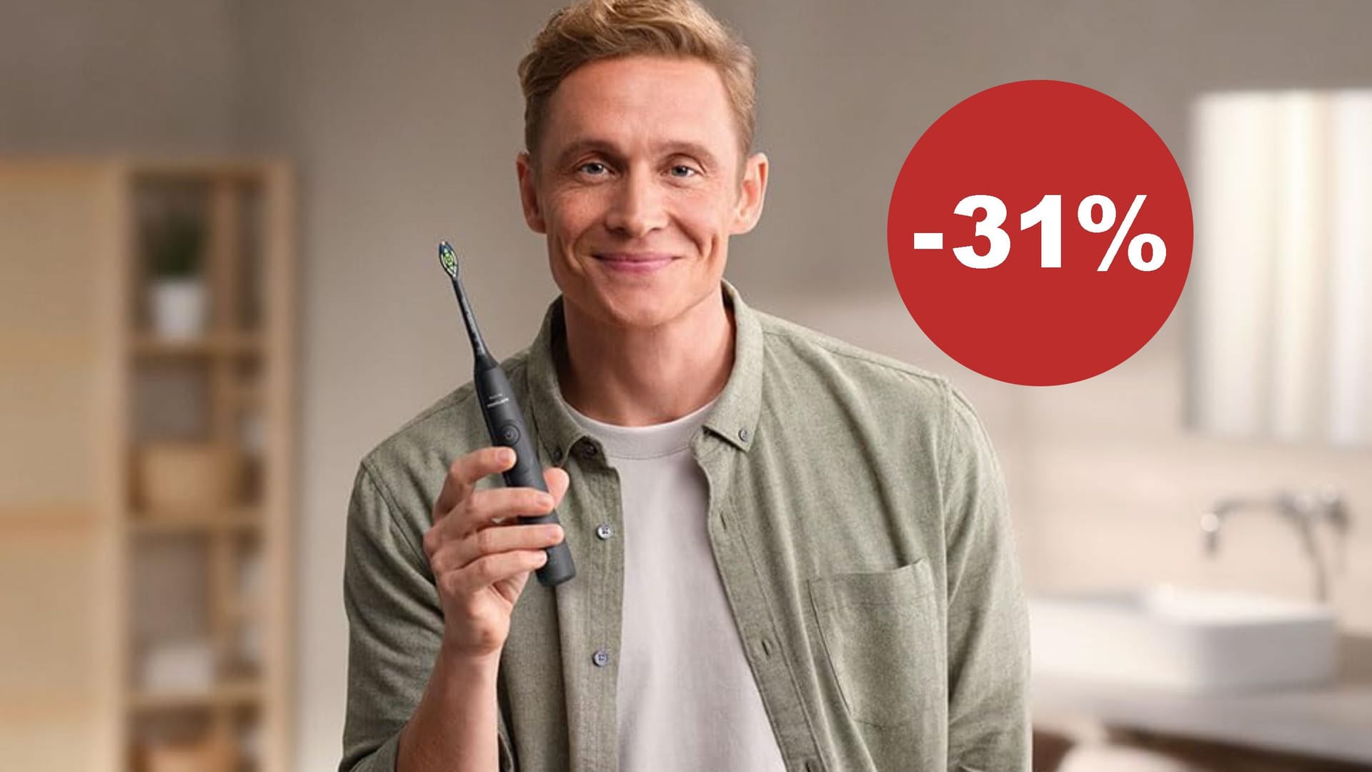 Bis zu drei Wochen Akkulaufzeit – ideal auch für Reisen: Die Sonicare 5500 von Philips.