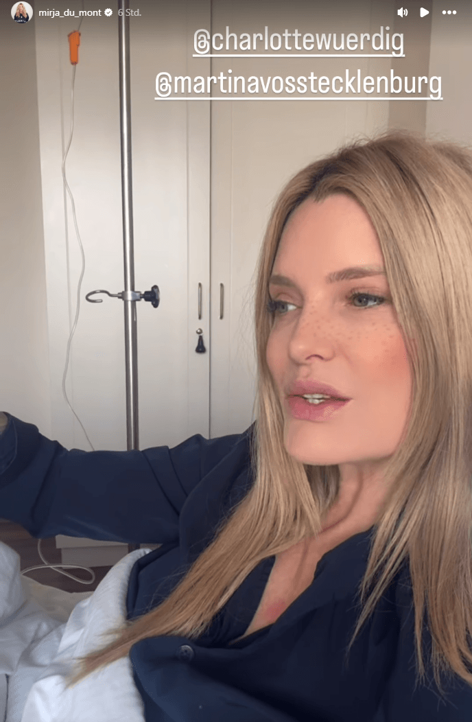 Mirja du Mont: Sie arbeitet als Model und Schauspielerin.