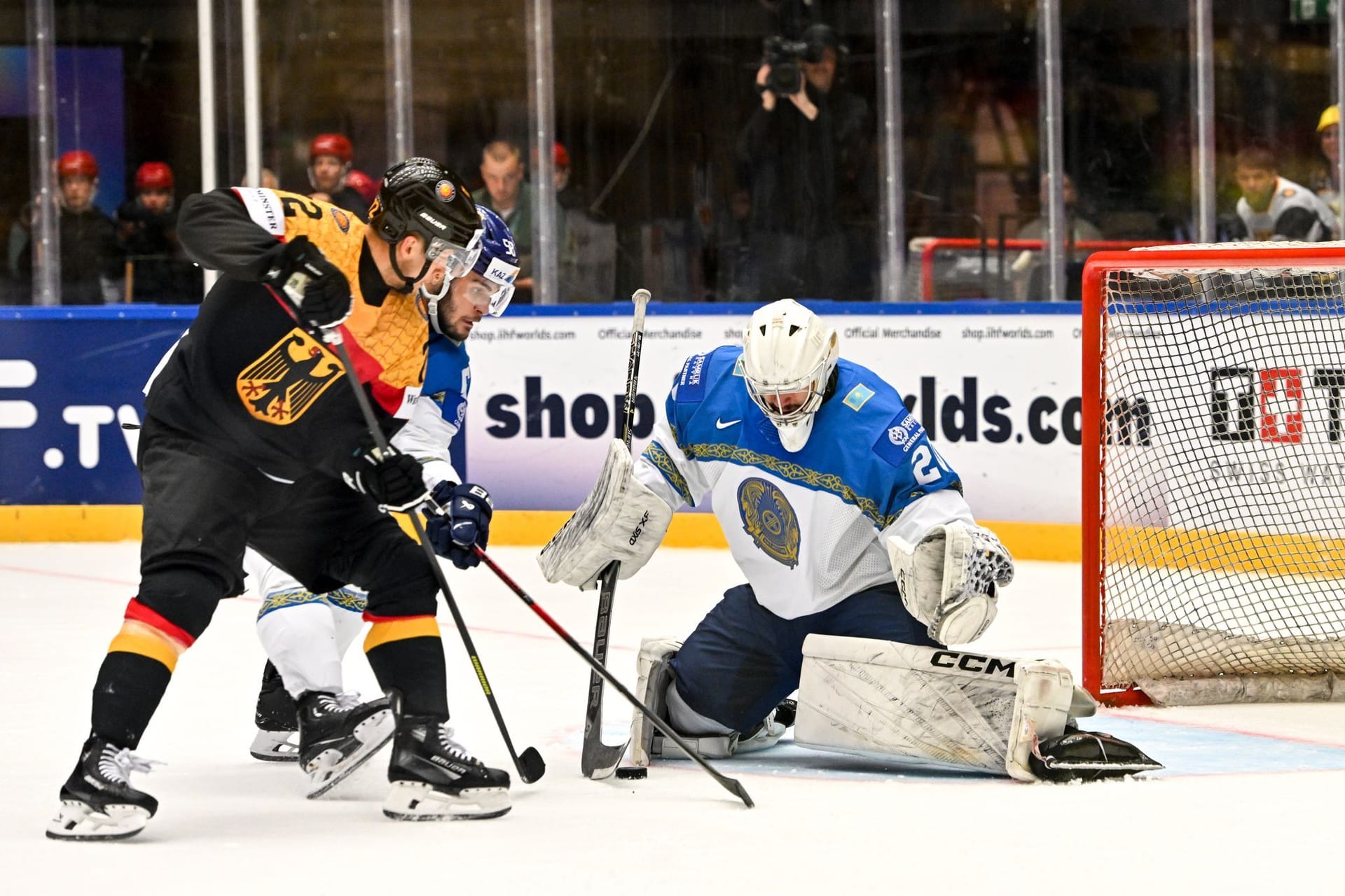 Eishockey-WM: Deutschland - Kasachstan Eishockey-WM: Deutschland - Kasachstan