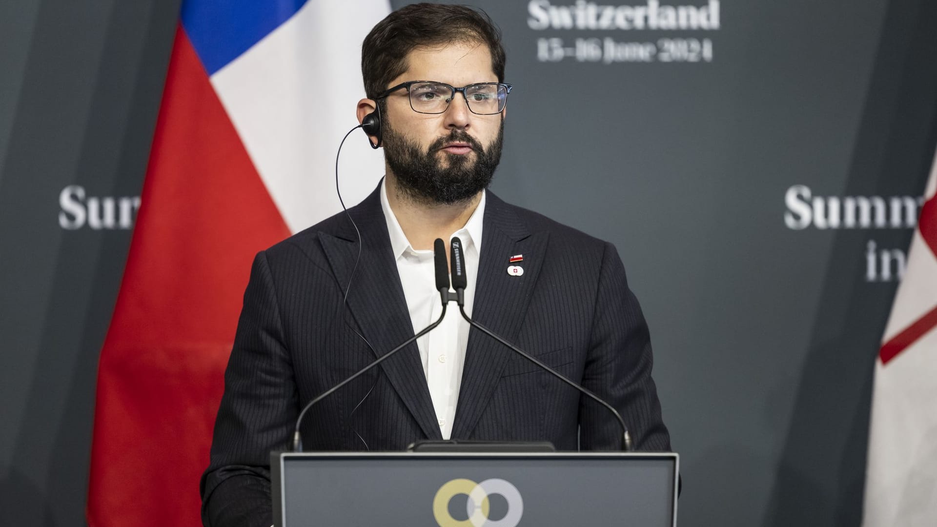 Präsident Gabriel Boric Präsident Gabriel Boric