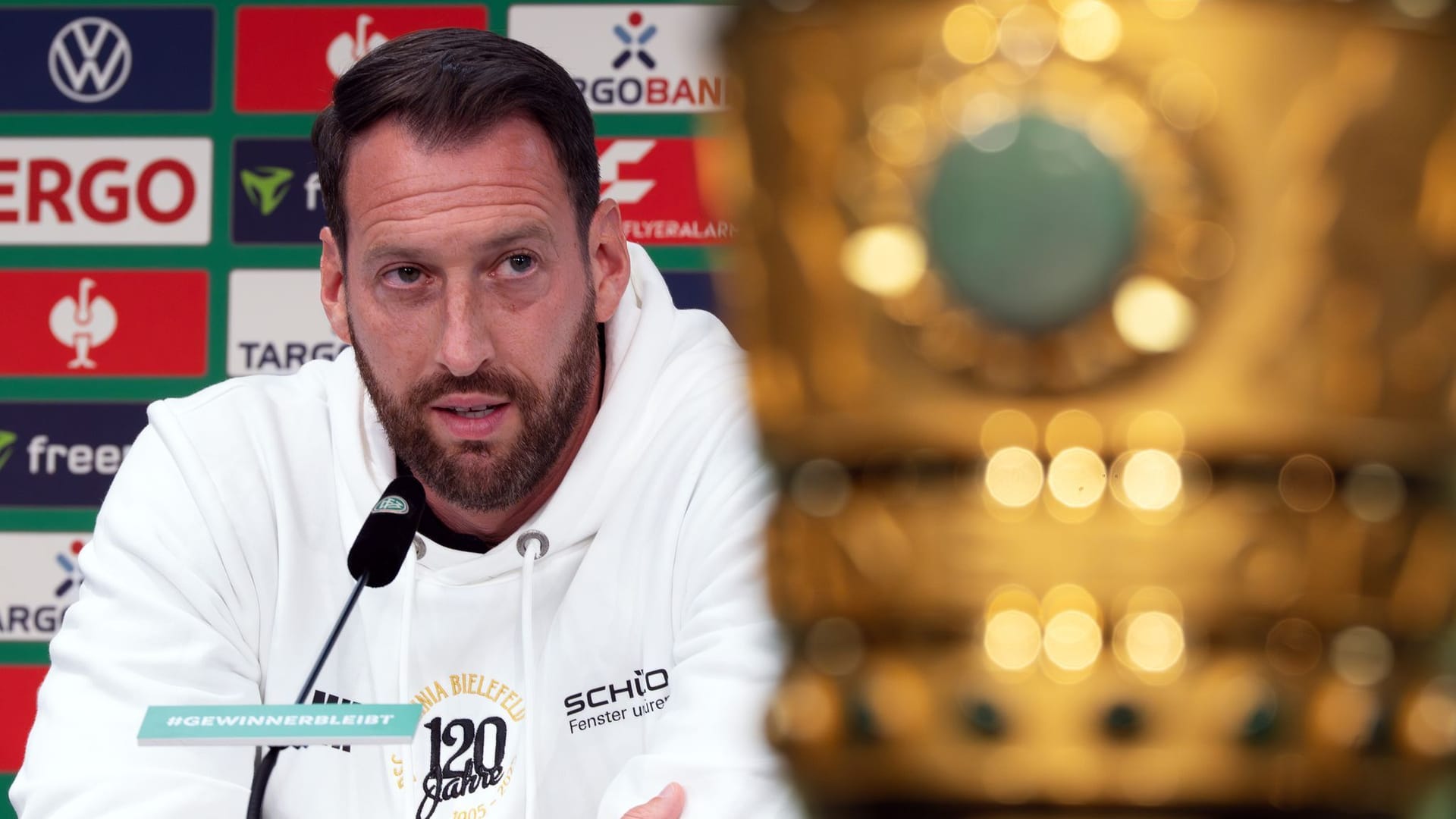 Vor dem DFB-Pokalfinale - Pressekonferenz