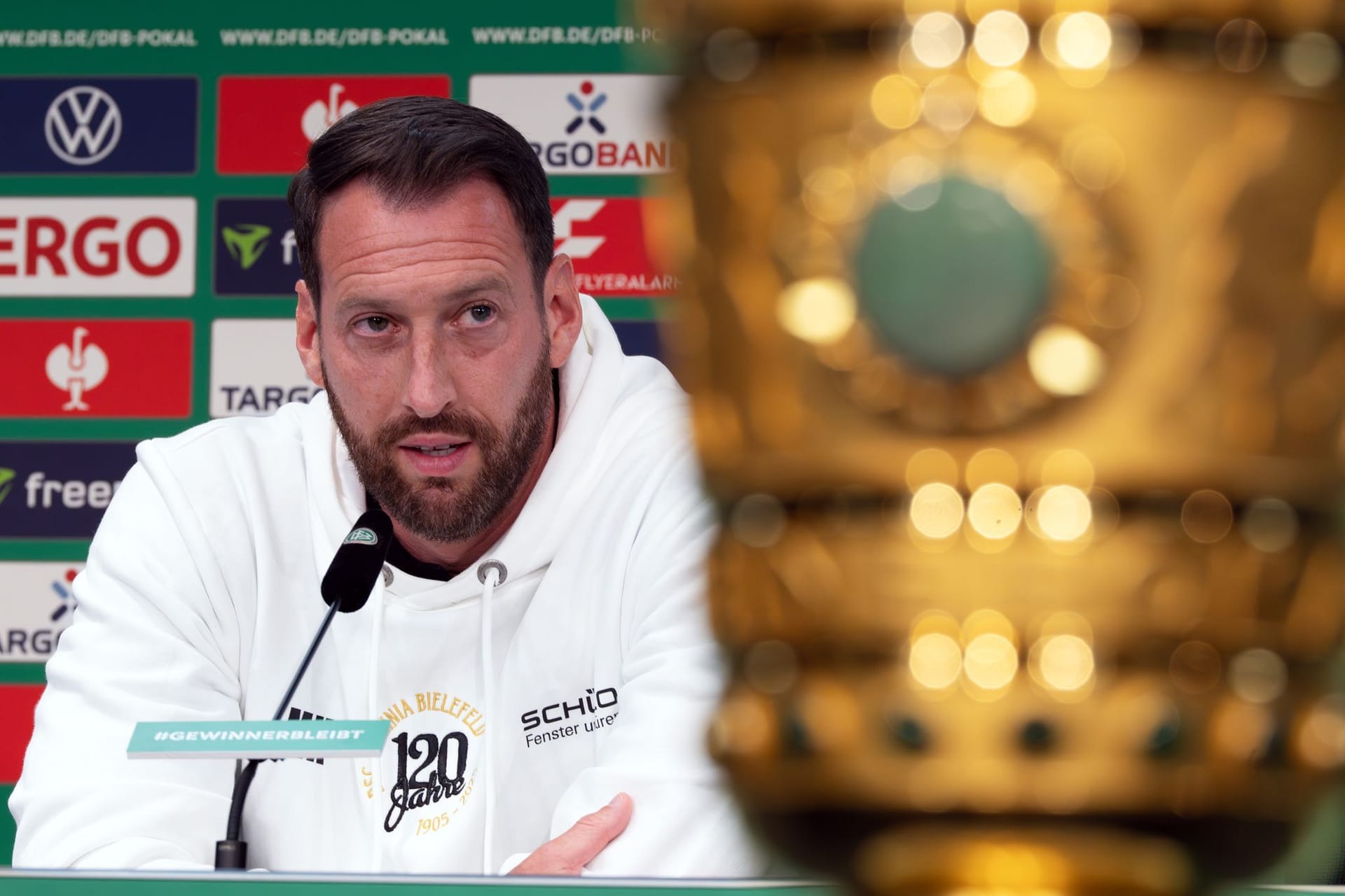 Vor dem DFB-Pokalfinale - Pressekonferenz Vor dem DFB-Pokalfinale - Pressekonferenz
