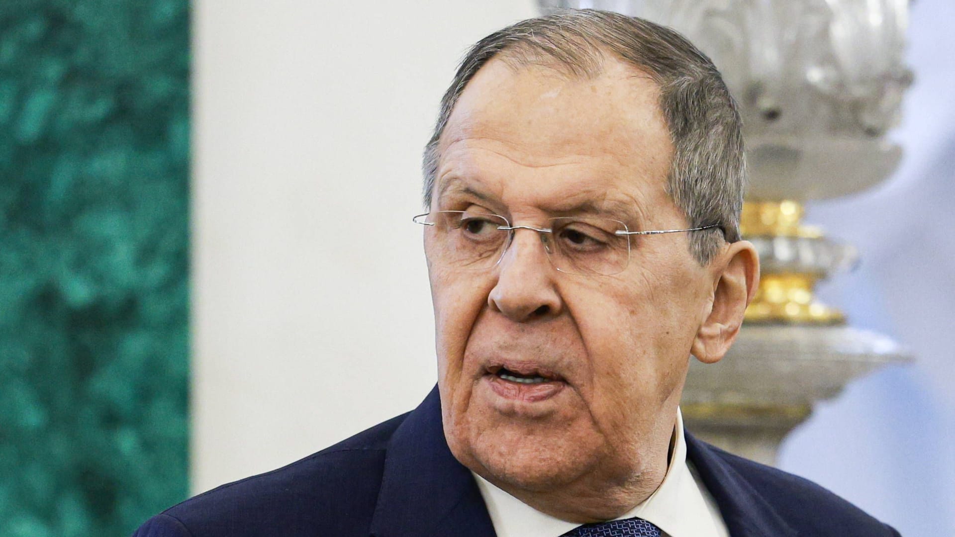 Der russische Außenminister Sergey Lavrov (Archivbild): Trotz des Ultimatums der Europäer gehen die Kämpfe in der Ukraine weiter.