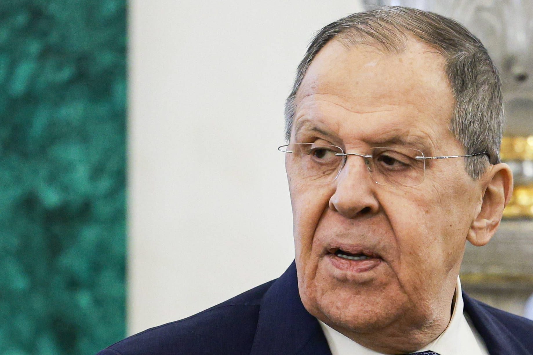 Der russische Außenminister Sergey Lavrov (Archivbild): Trotz des Ultimatums der Europäer gehen die Kämpfe in der Ukraine weiter.