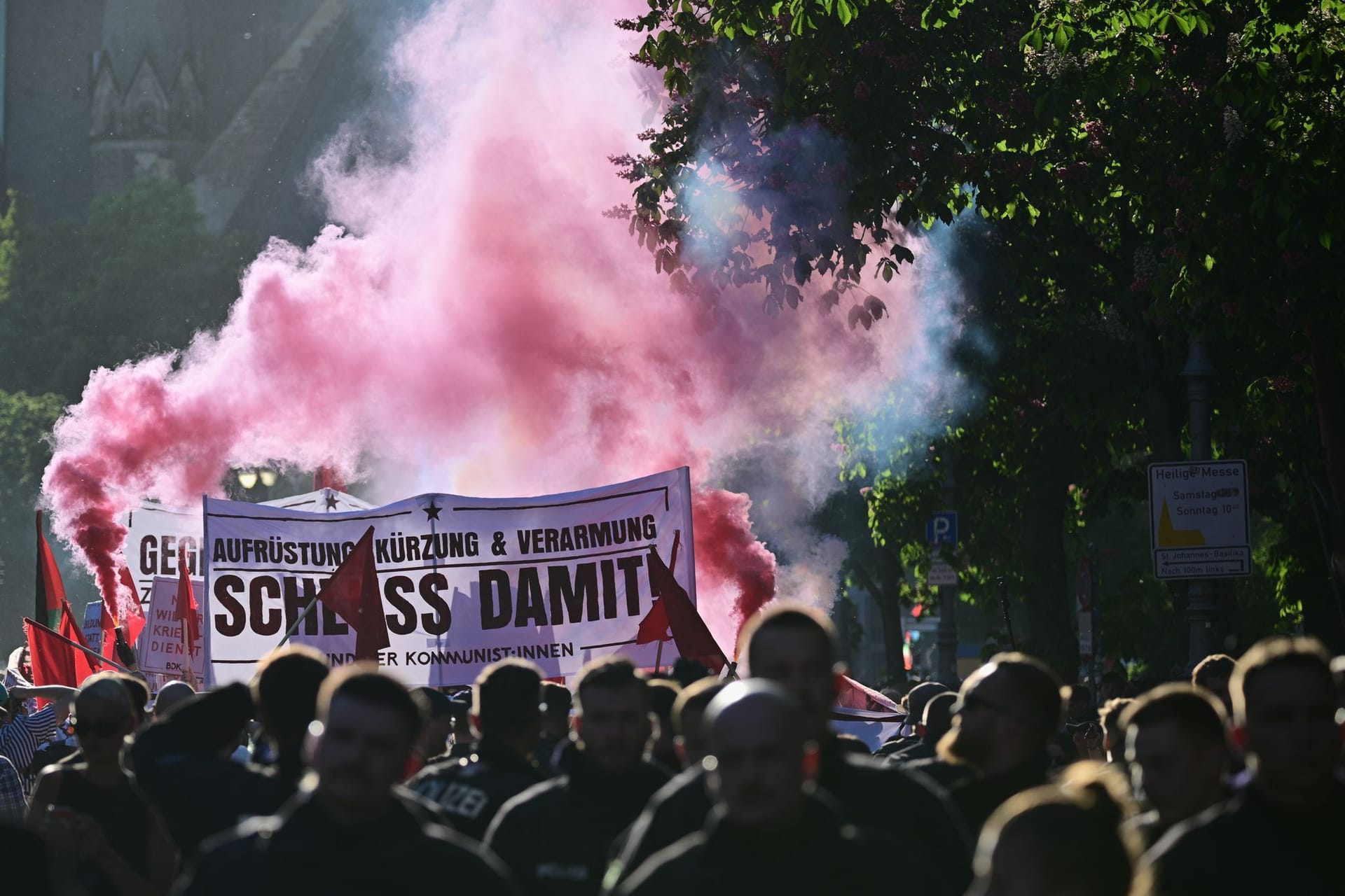 Demonstrationen zum 1. Mai - Berlin