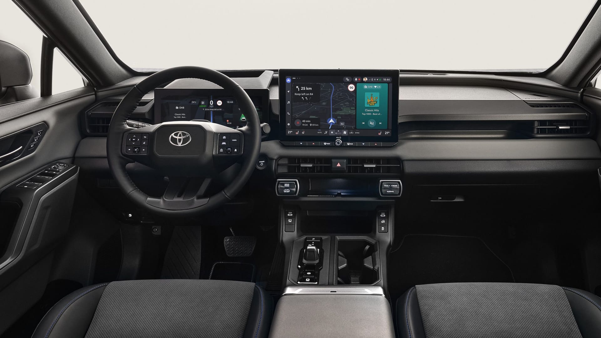 Kantig: Das Cockpit gibt sich optisch eher robust als wohnlich.