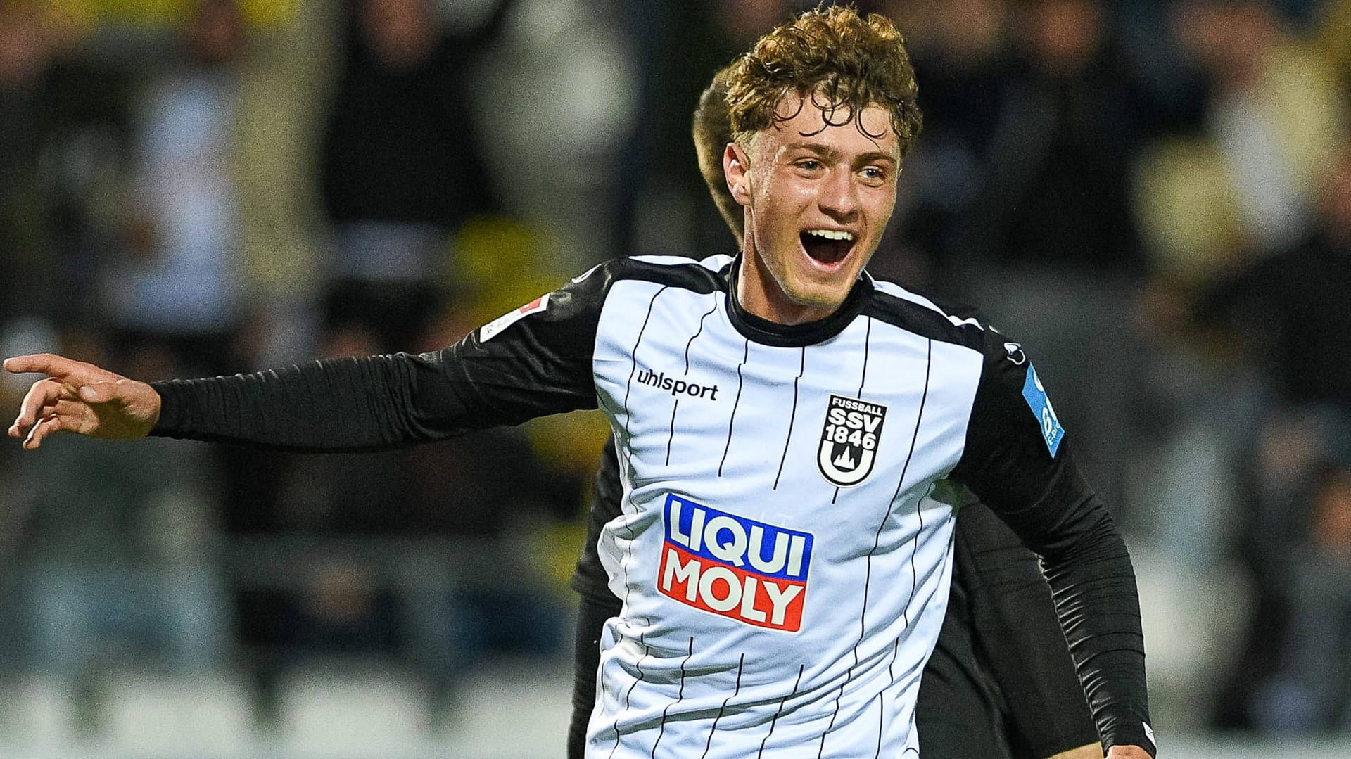 Maurice Krattenmacher im Trikot des SSV Ulm: Der 19-Jährige gehörte zu den Leistungsträgern der "Spatzen" in der vergangenen Saison.