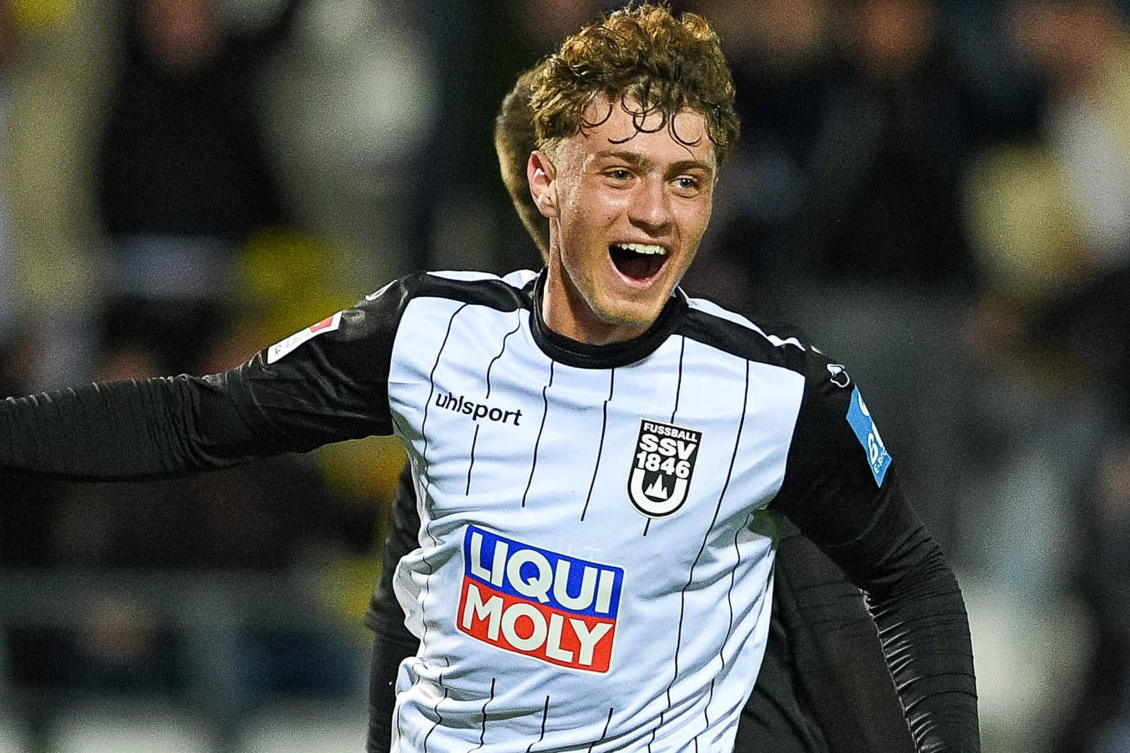 Maurice Krattenmacher im Trikot des SSV Ulm: Der 19-Jährige gehörte zu den Leistungsträgern der "Spatzen" in der vergangenen Saison.
