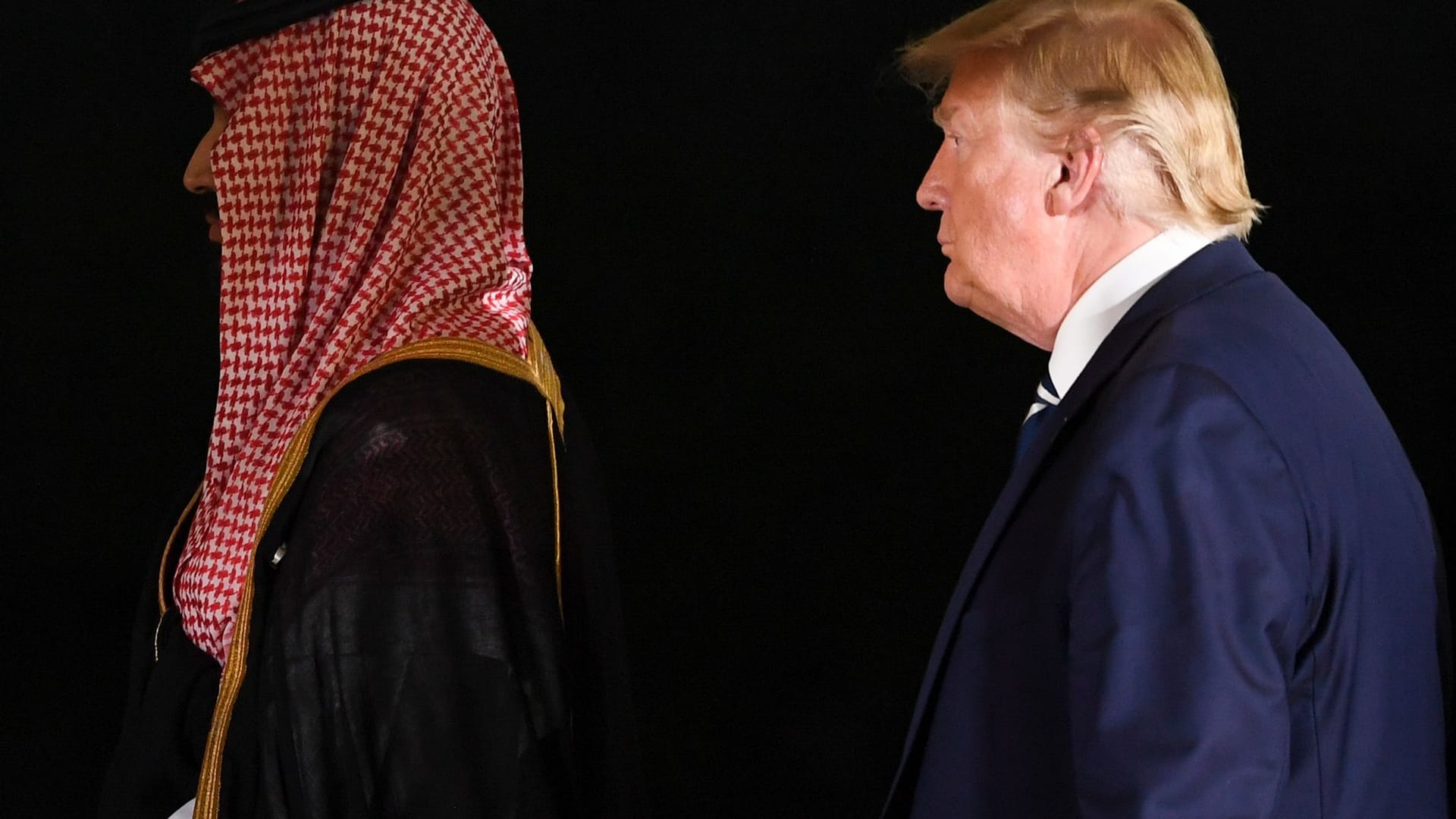 Donald Trump und Mohammed bin Salman Donald Trump und Mohammed bin Salman