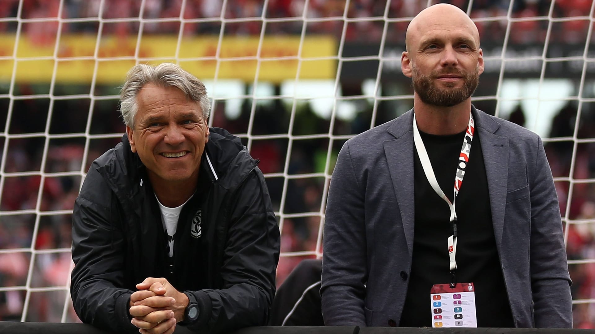 Erfolgsduo seit 2018: Trainer Steffen (li.) und Sportvorstand Book.