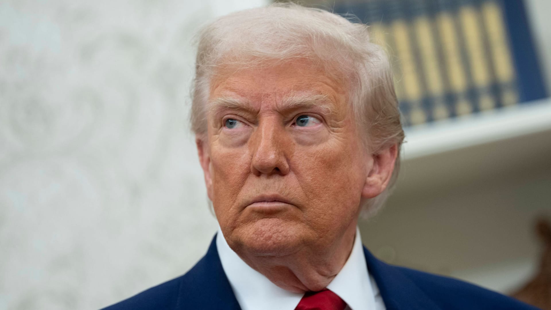 US-Präsident Donald Trump im Oval Office des Weißen Hauses: Schwere Niederlage vor Gericht (Archivbild).