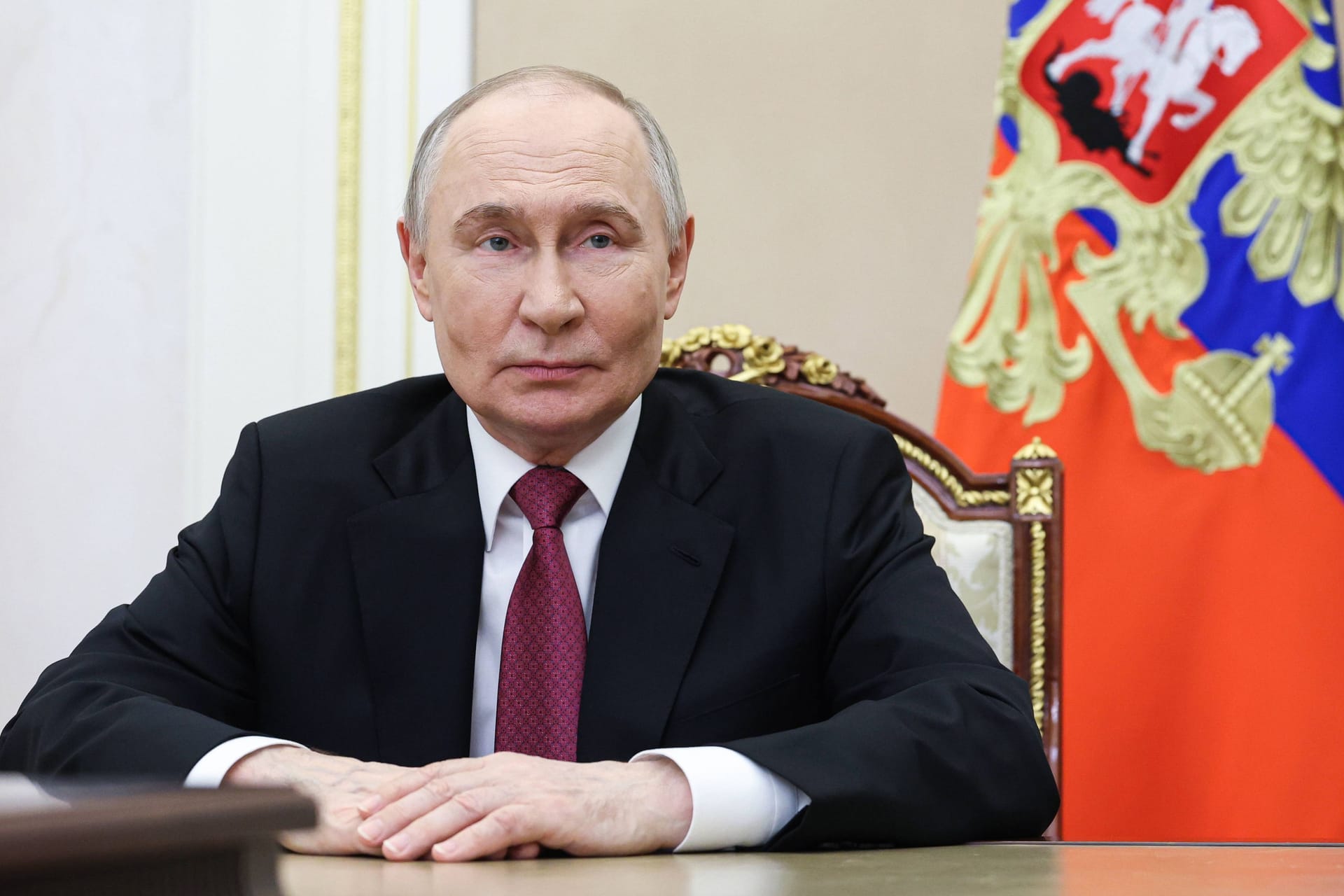 Russlands Präsident Wladimir Putin (Archivbild): Trump hat Unverständnis über das Vorgehen Russlands in der Ukraine geäußert.
