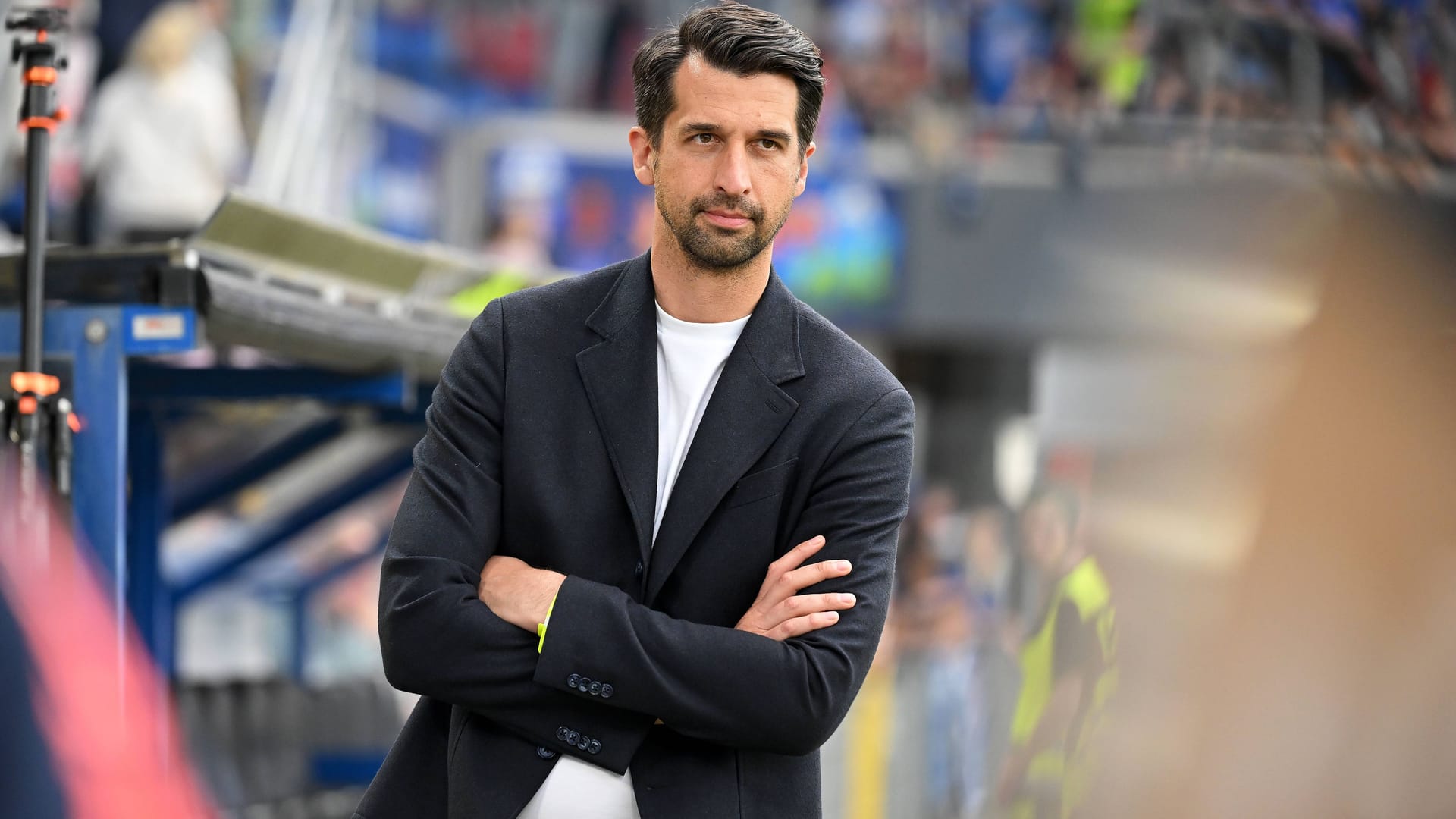 Ex-HSV-Vorstand Jonas Boldt (Archivbild): Laut eines Medienberichts hat Hertha BSC dem 43-Jährigen als Geschäftsführer abgesagt.