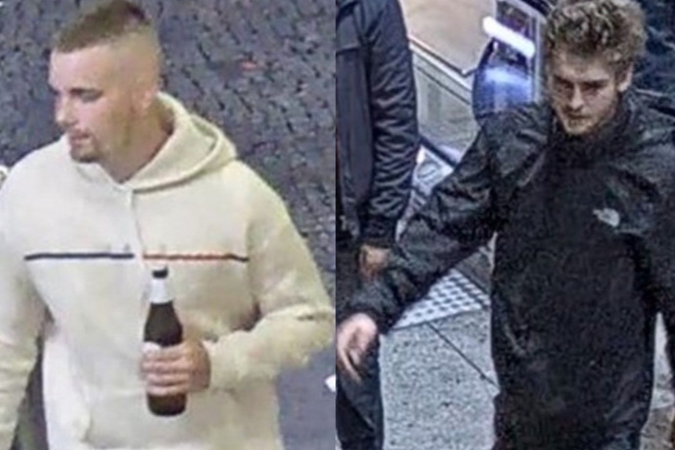 Wer kennt diese Männer? Die Polizei bittet um Hinweise.