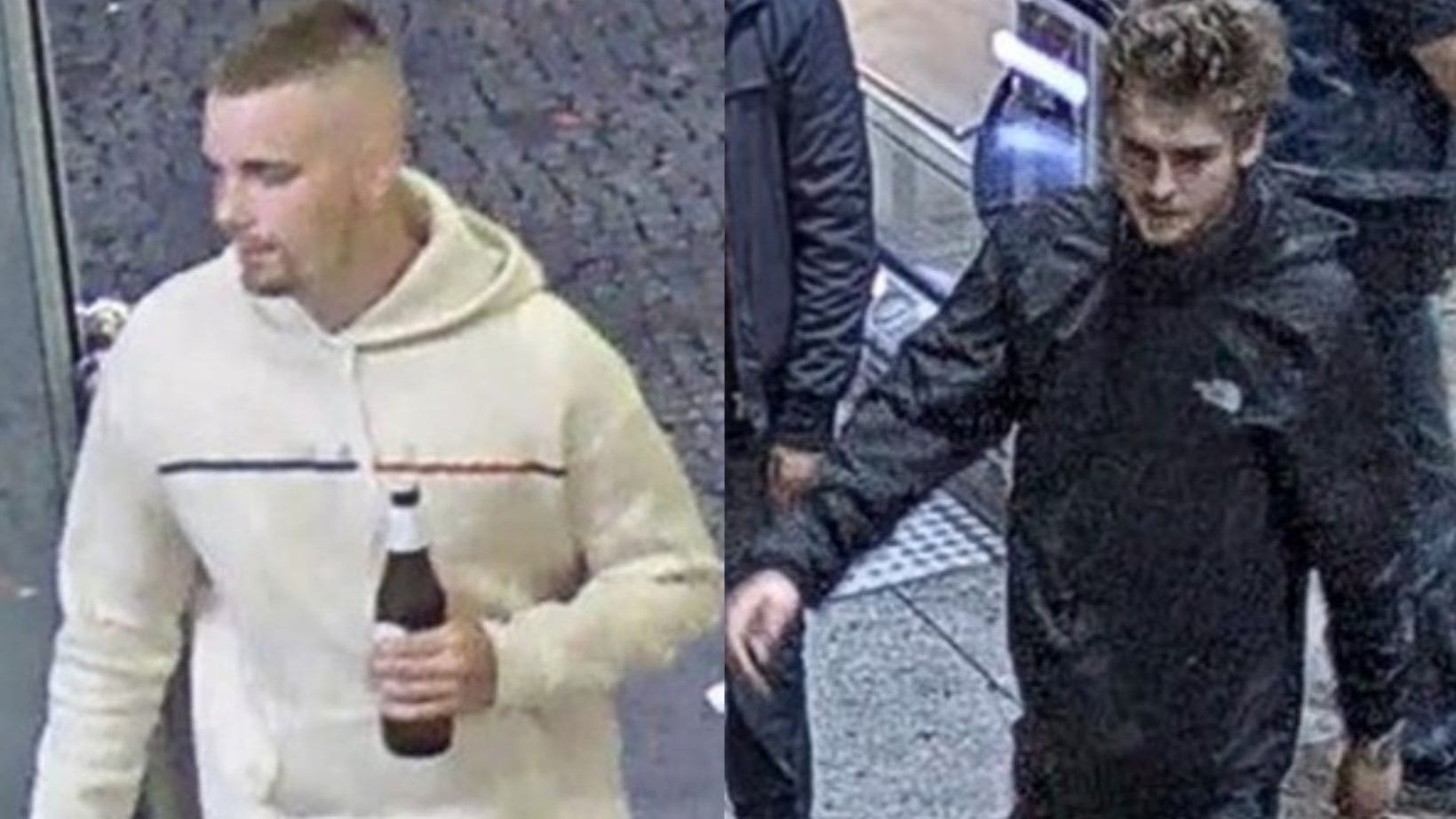 Wer kennt diese Männer? Die Polizei bittet um Hinweise.