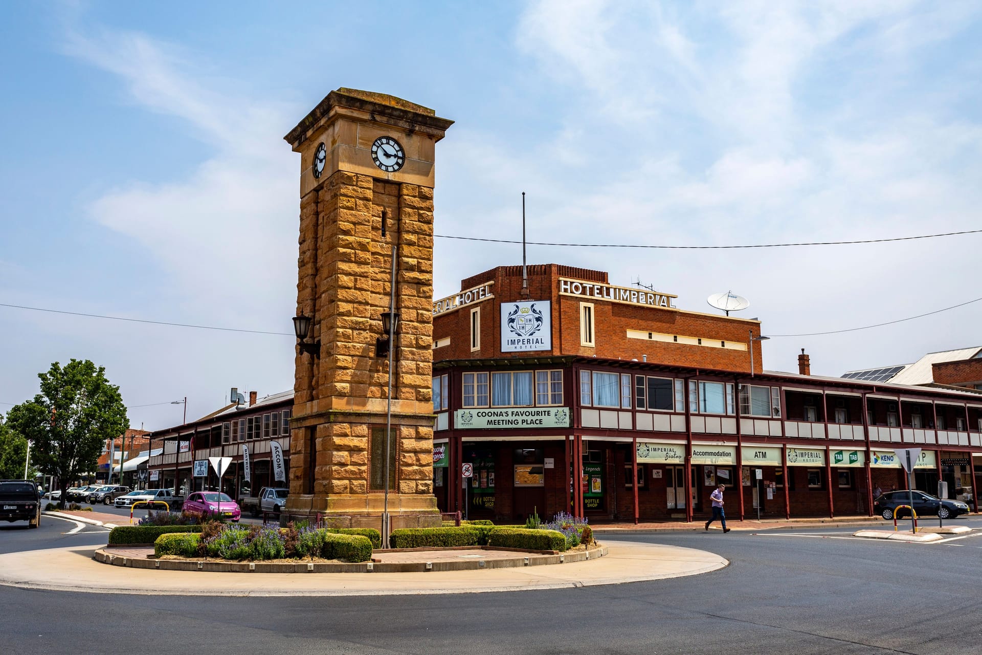 Ein Sandsteinturm in Coonabarabran, New South Wales (Archivbild): Der Tod zweier Kinder erschüttert die australische Stadt.