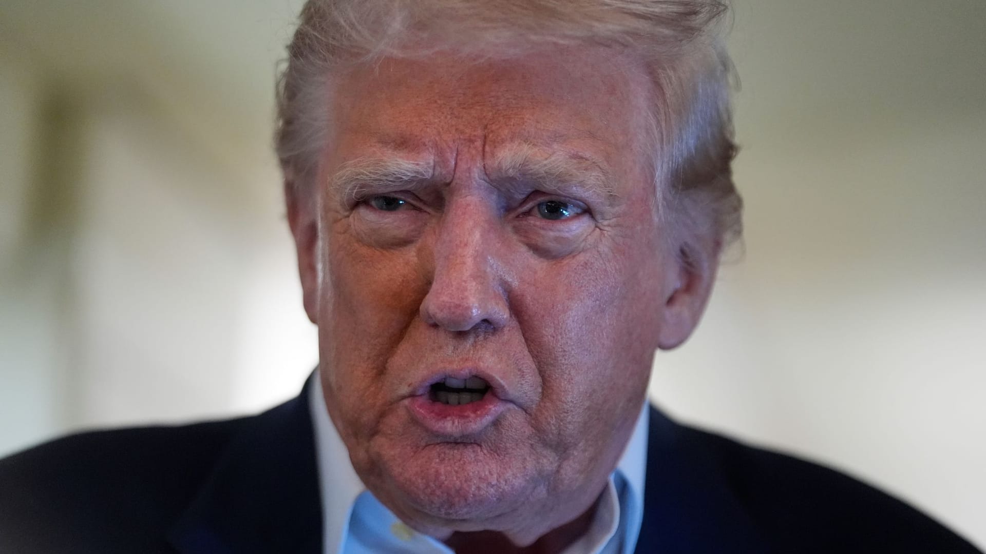 US-Präsident Trump unterwegs