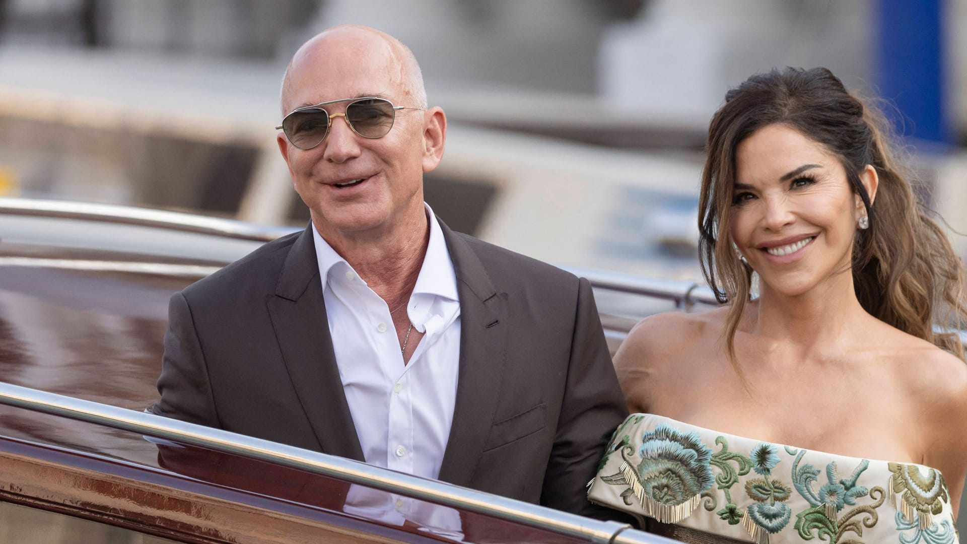 Jeff Bezos und Lauren Sánchez: Das Paar wird am Freitag heiraten.